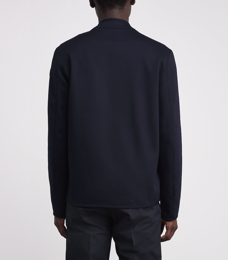 Cotton-Blend Jersey Bandelier Jacket 779 Image 4