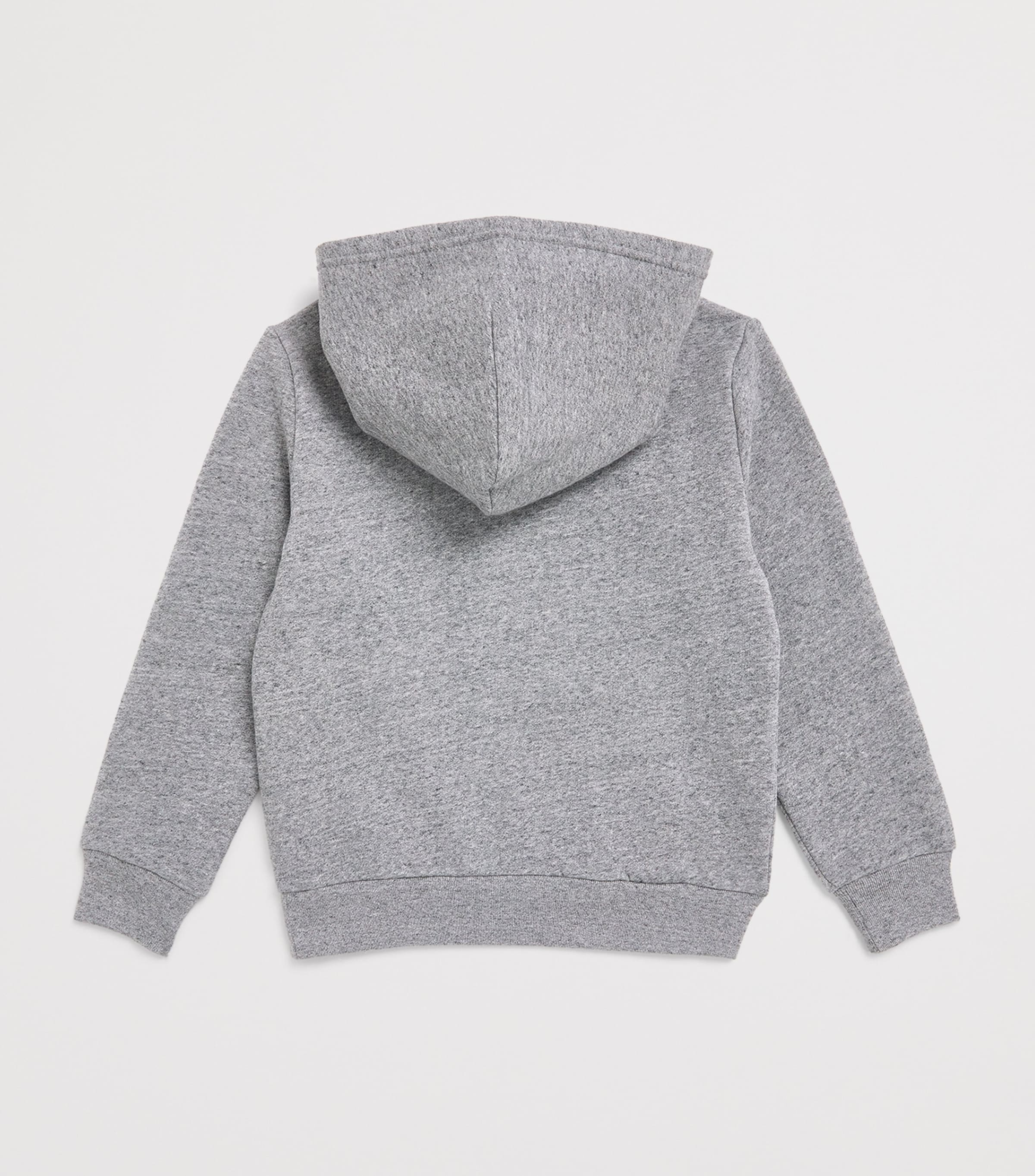 Cotton-Blend Truck Print Hoodie (2-7 Years) WHITE MU Image 2