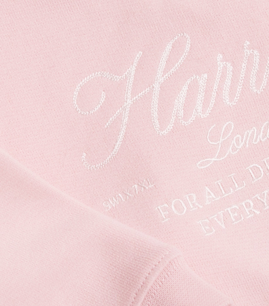 Cotton Logo Sweatshirt (0-18 Months) PINK Image 4