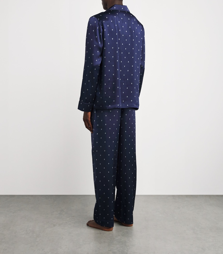 Cotton Nelson Pyjama Set NAVY Image 3