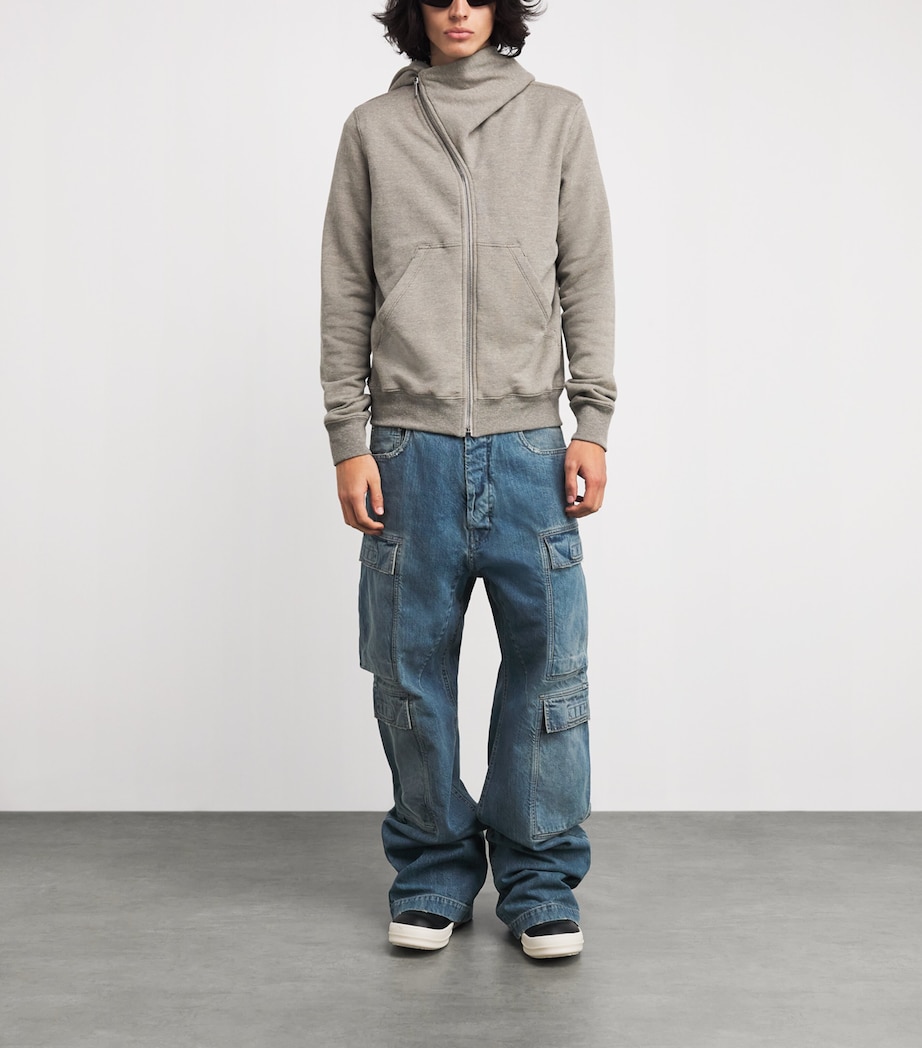 Double Cargo Jeans WASHED INDIGO - 28 Image 2