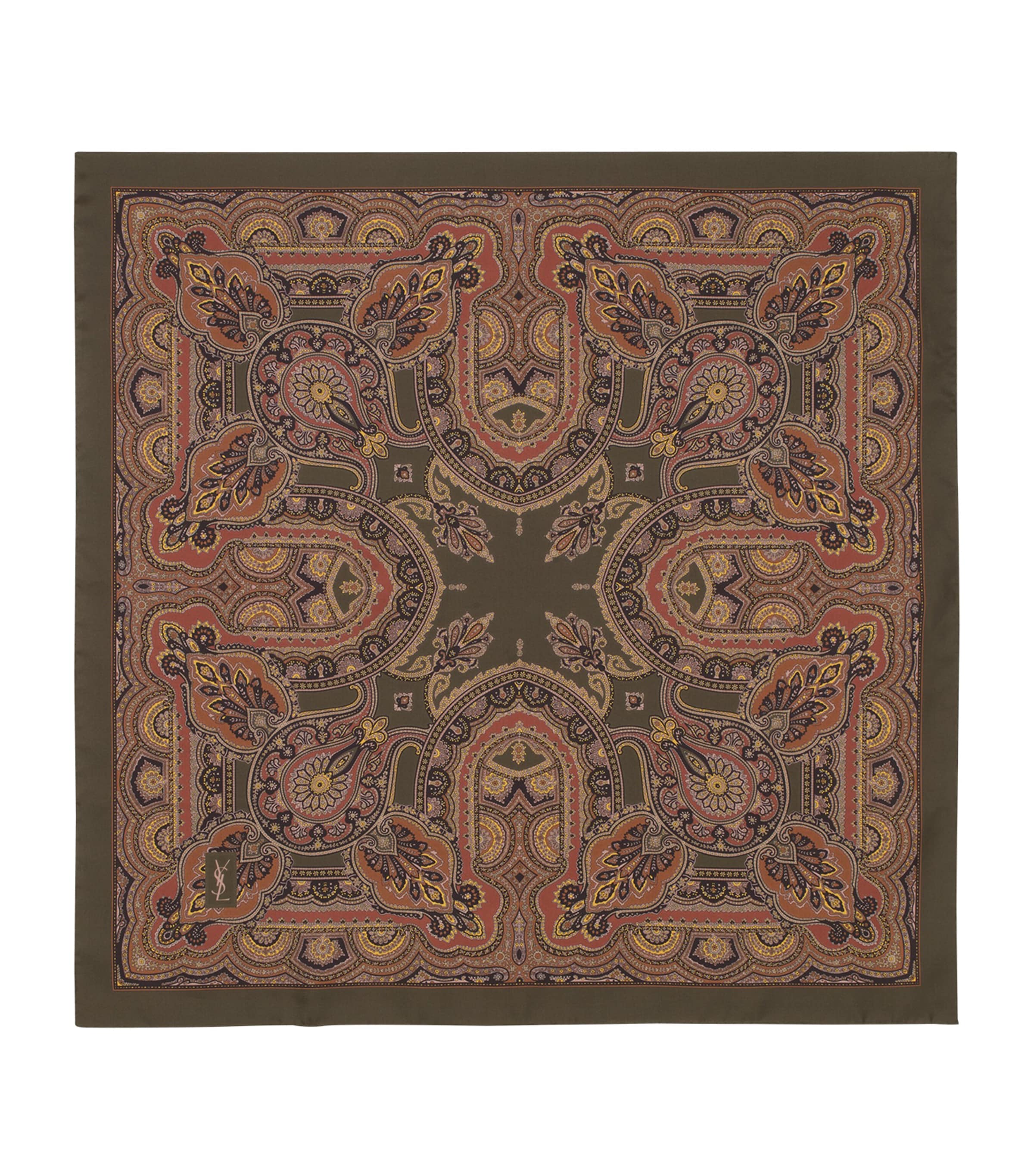 Saint Laurent Paisley Scarf Image 1