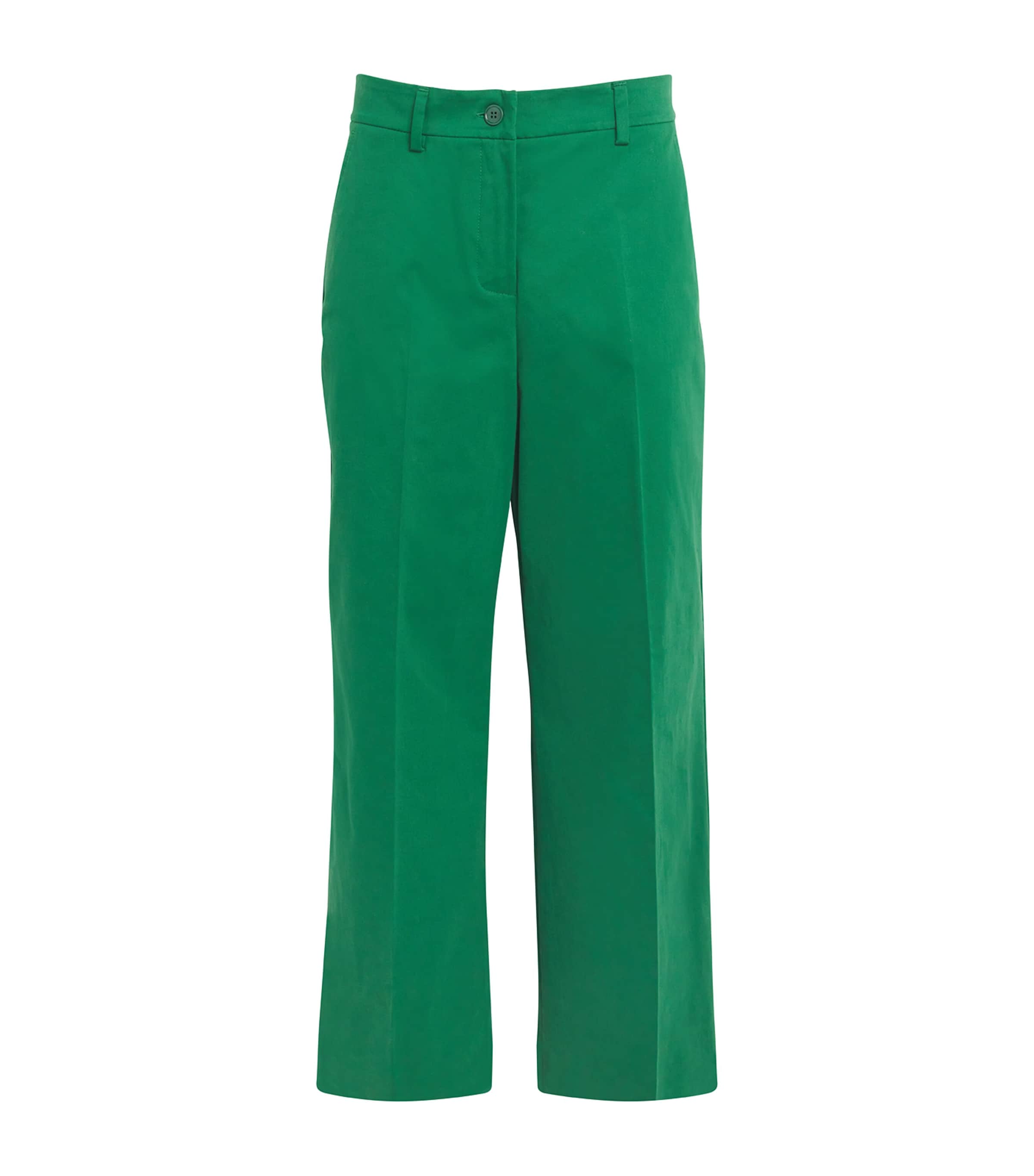 Weekend Max Mara Cropped Wide-Leg Trousers | Harrods US