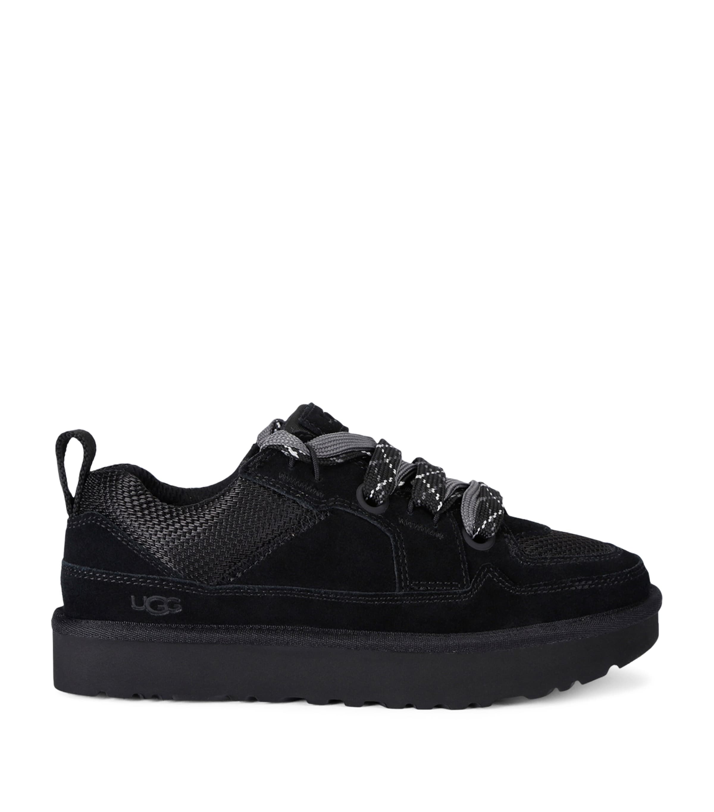 Suede Lowmel Sneakers BLACK Image 1
