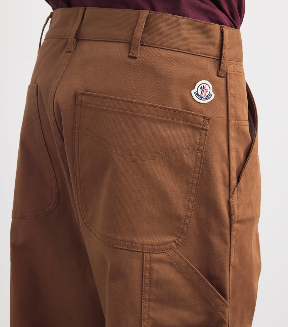 Cotton Gabardine Straight Trousers 253 Image 6