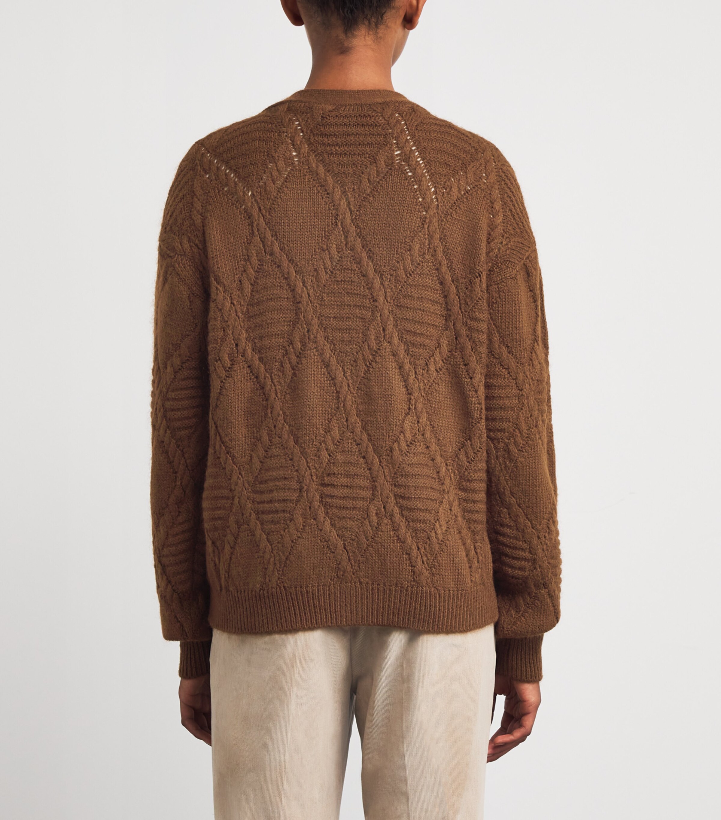 Weekend Max Mara Rope Knit V-Neck Cardigan | Women Clothing | Knitwear | Cardigans | Designers | Weekend Max Mara Weekend Max Mara Rope Knit V-Neck Cardigan | Women Clothing | Knitwear | Cardigans | Designers | Weekend Max Mara