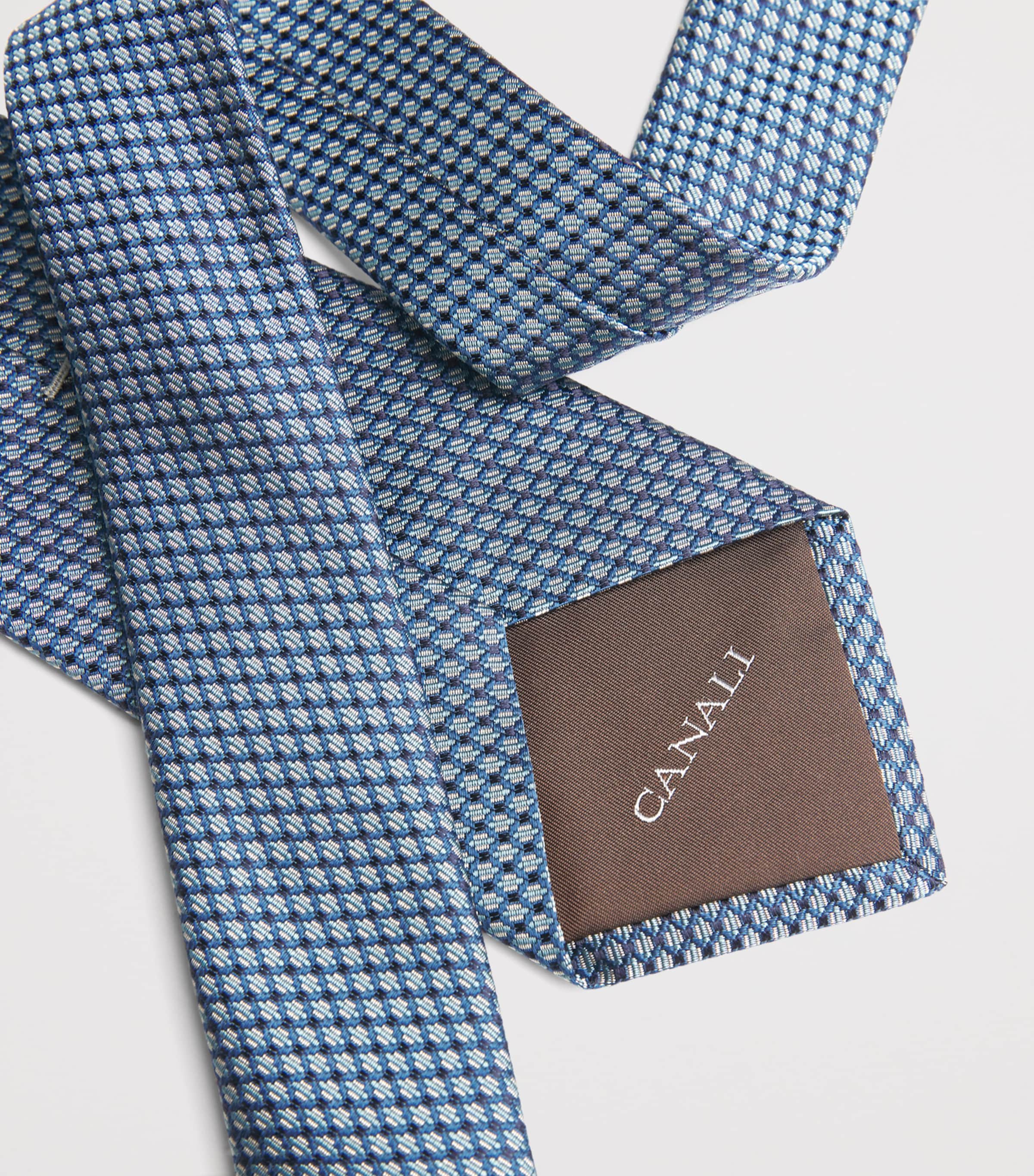 Canali Silk Jacquard Tie Image 4