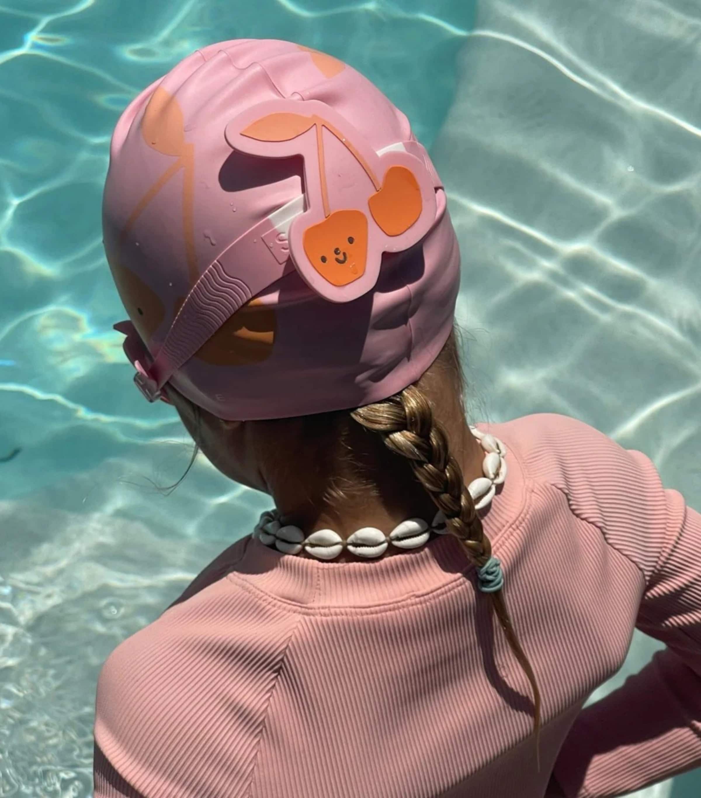 Sunnylife Kids Cotton Candy Swimming Cap (3-9 Years) Cotton Candy Image 2