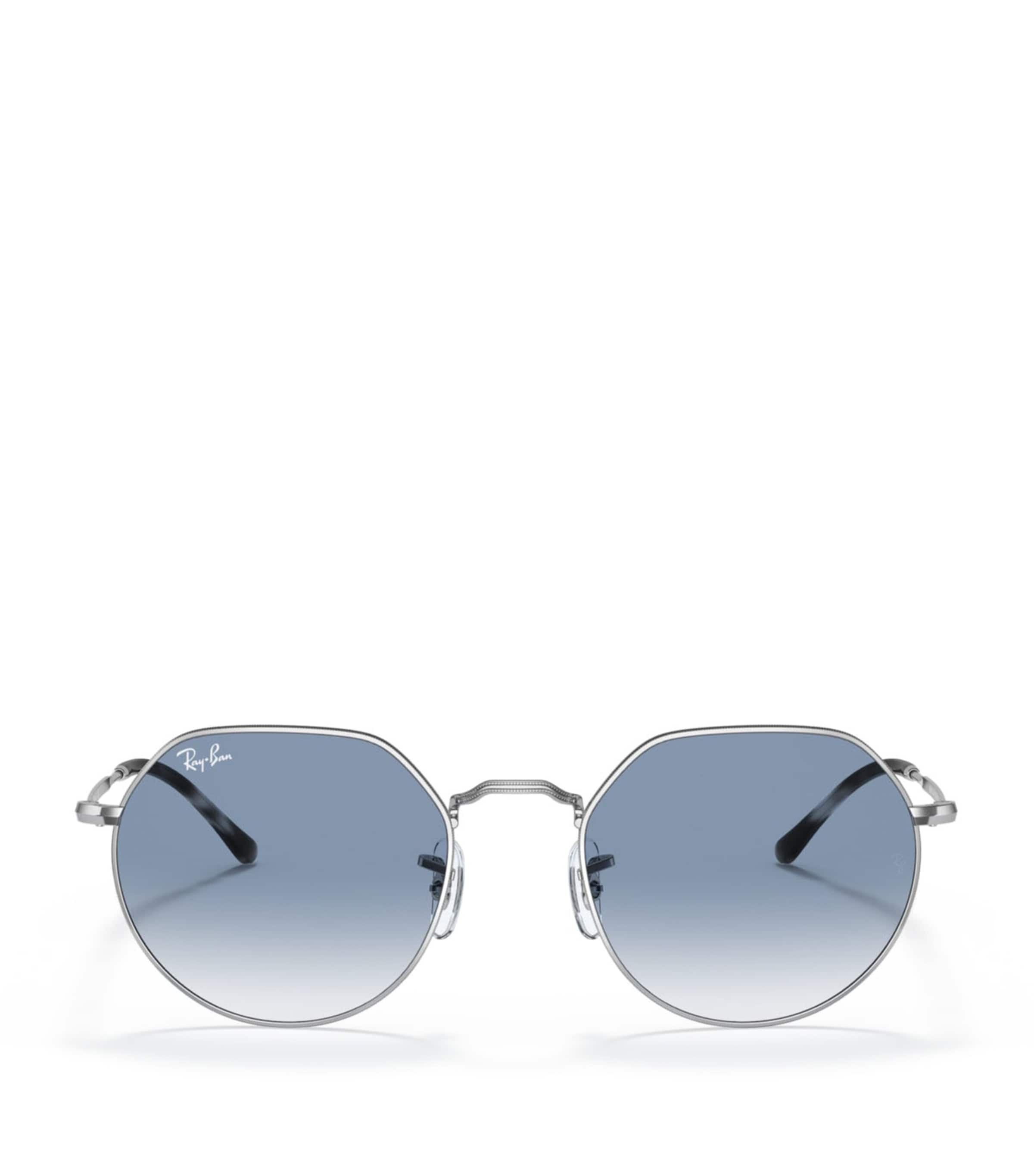 Ray-Ban Metal Jack Round Sunglasses Silver Image 1
