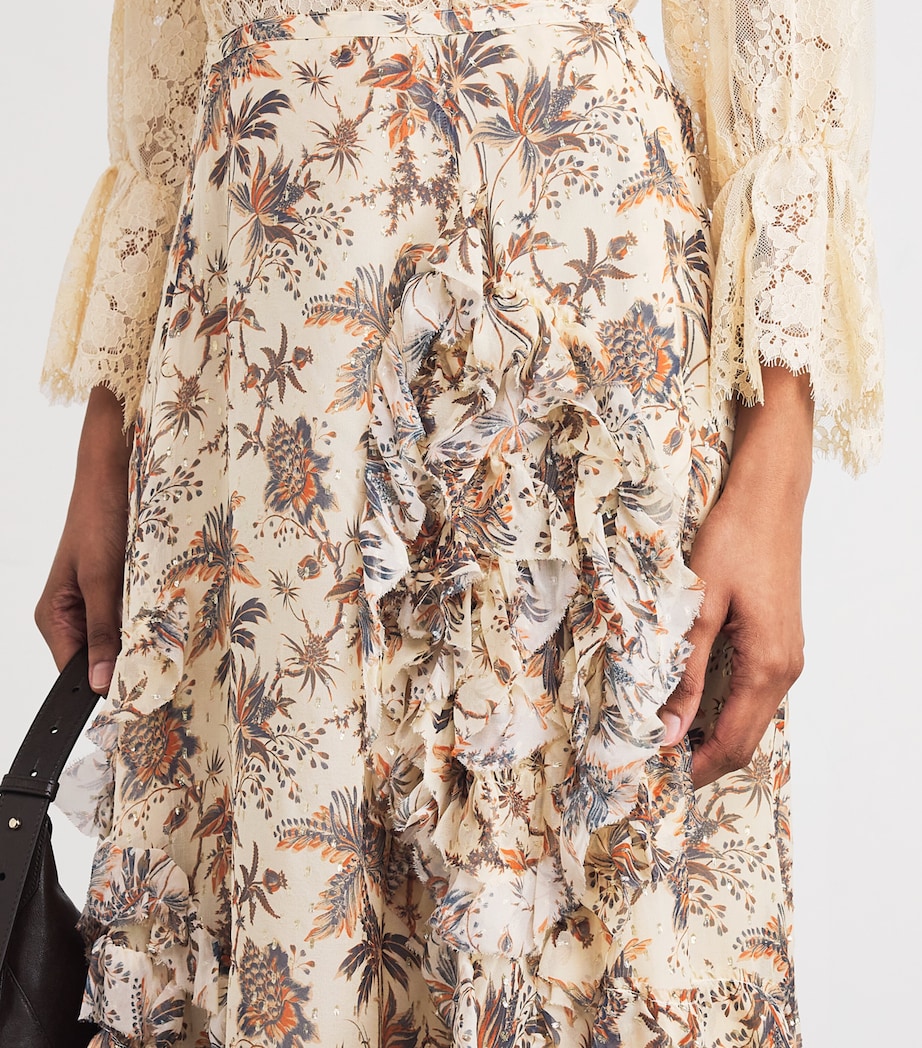 Chiffon Adele Midi Skirt CAMEO Image 6