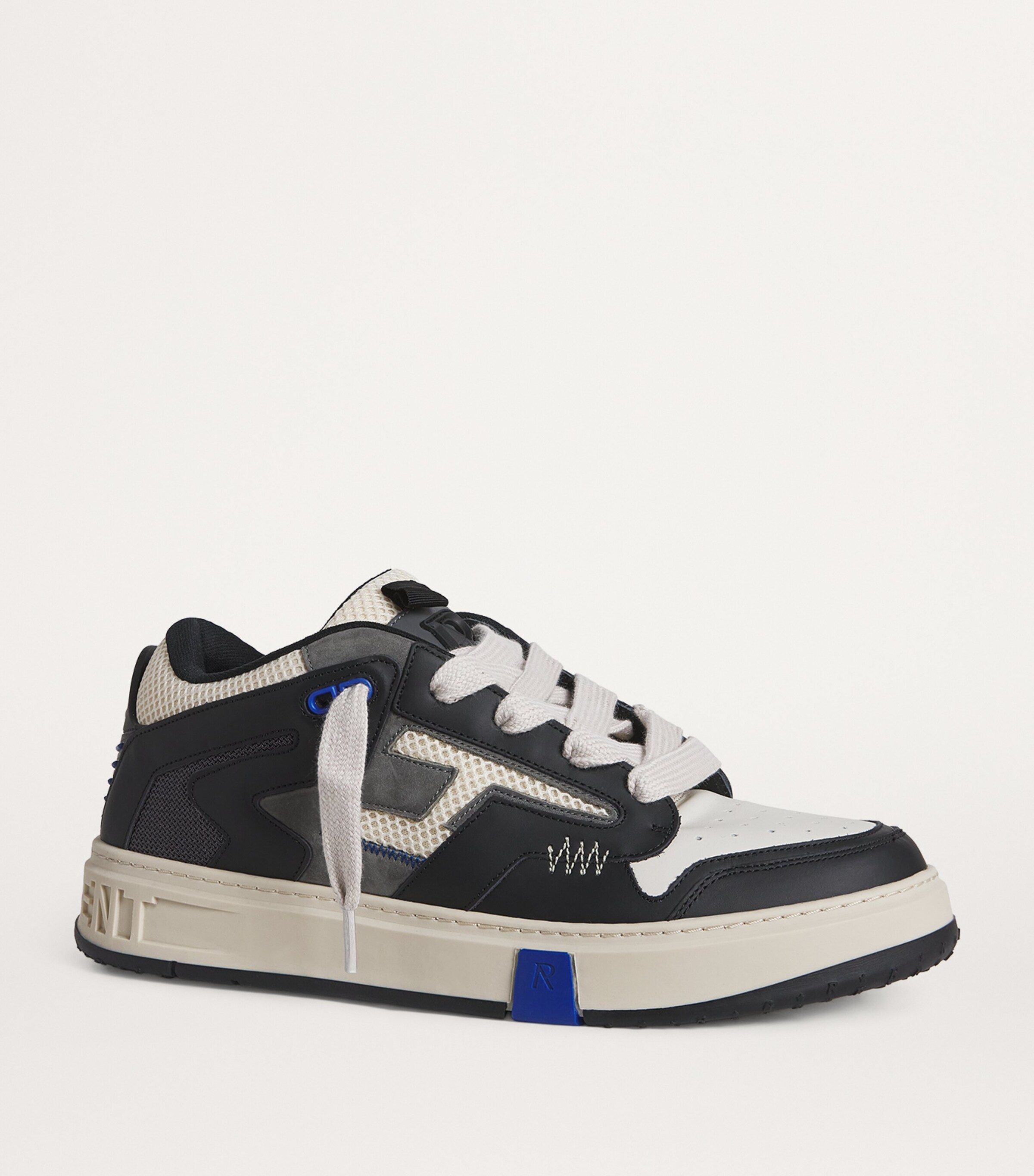 Leather Reptor Low-Top Sneakers BLACK/VINTAGE WHITE Image 5
