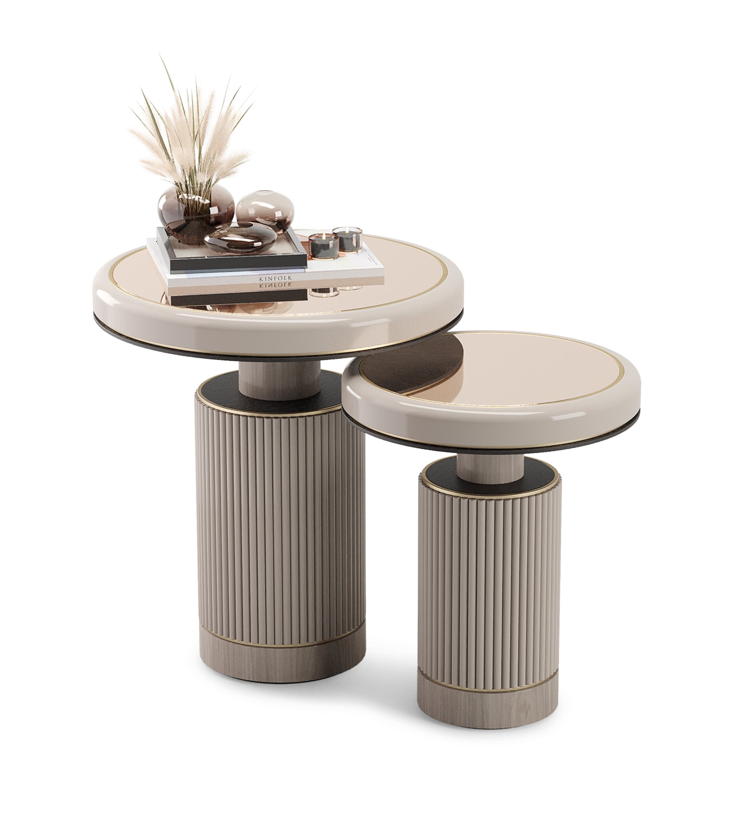 Frato Hamptons Side Table In Multi