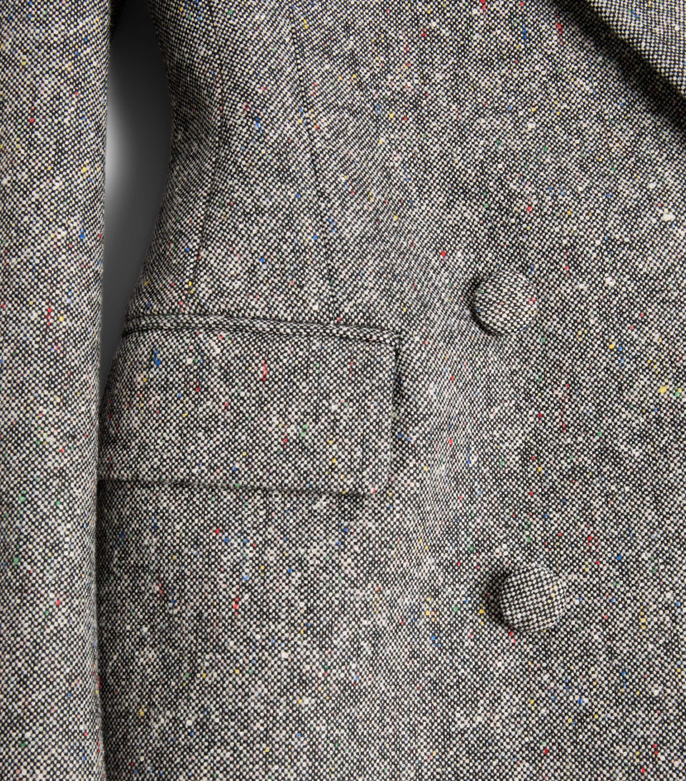 Virgin Wool-Blend Pea Coat 0AN Image 7