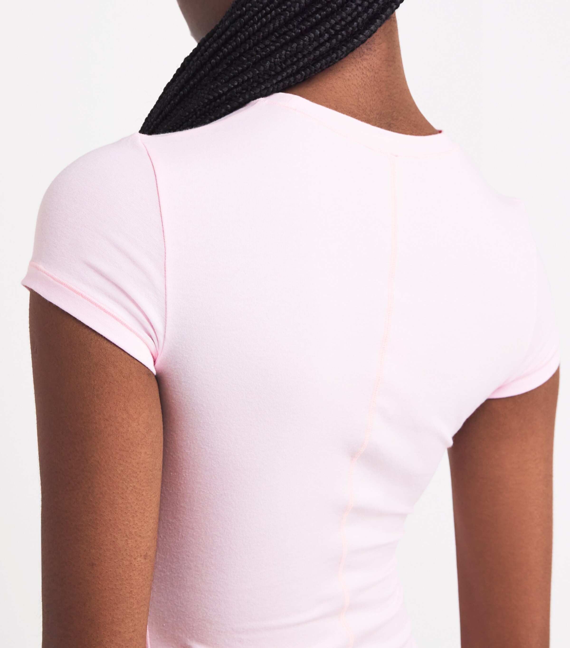 Skims Stretch-Cotton Heart Mini Dress | Harrods US
