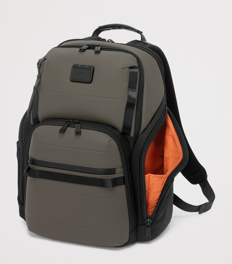 Tumi Alpha Bravo Business Search Backpack Terra Brown Image 3