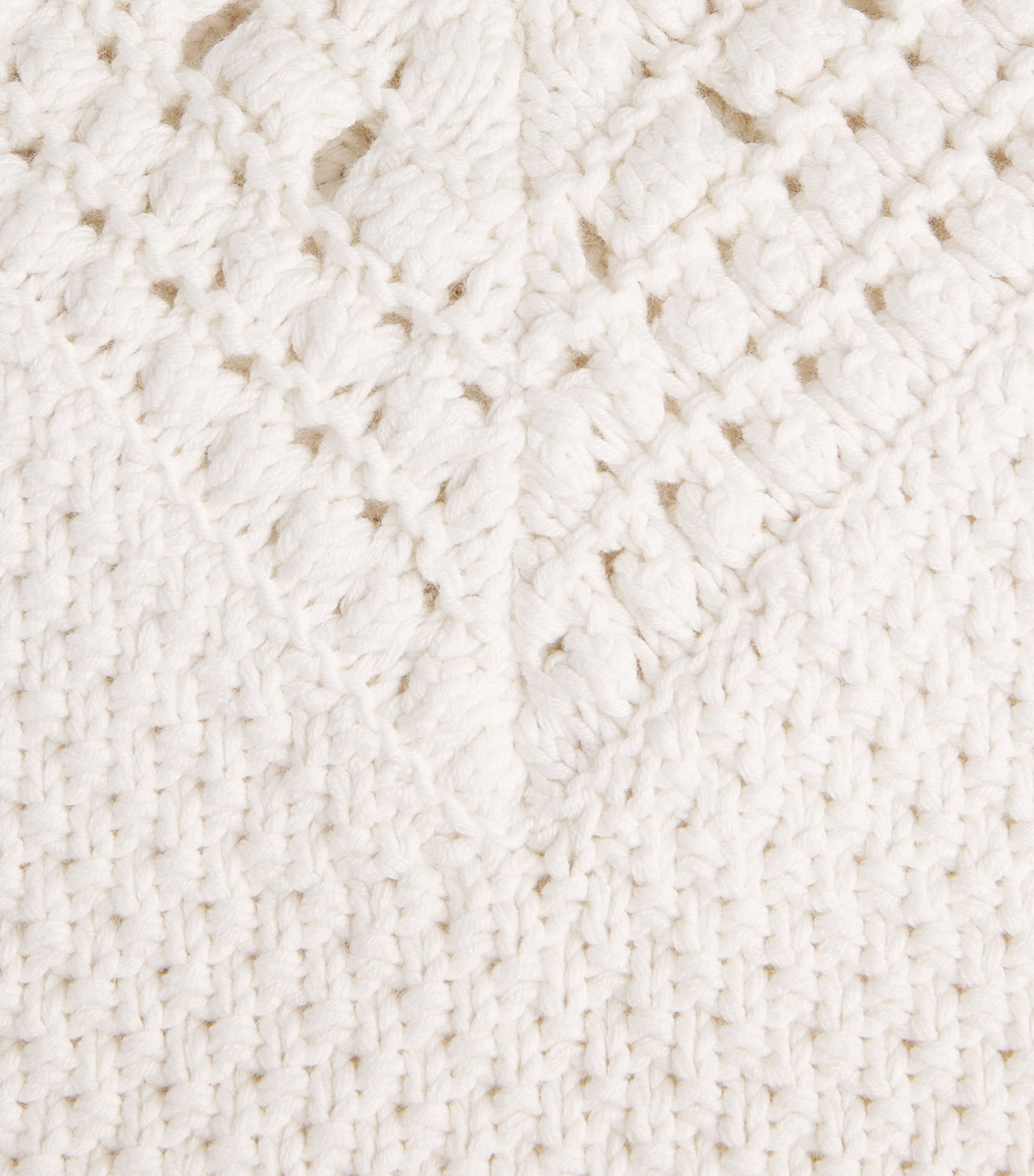 ME+EM Womens Organic Cotton-Merino Wool Vest Cream Image 6