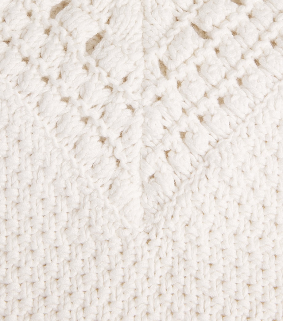 ME+EM Womens Organic Cotton-Merino Wool Vest Cream Image 6