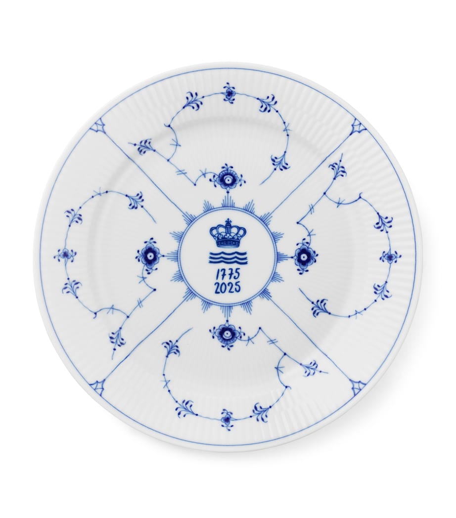 Porcelain Anniversary Plate (27cm) BLUE Image 1