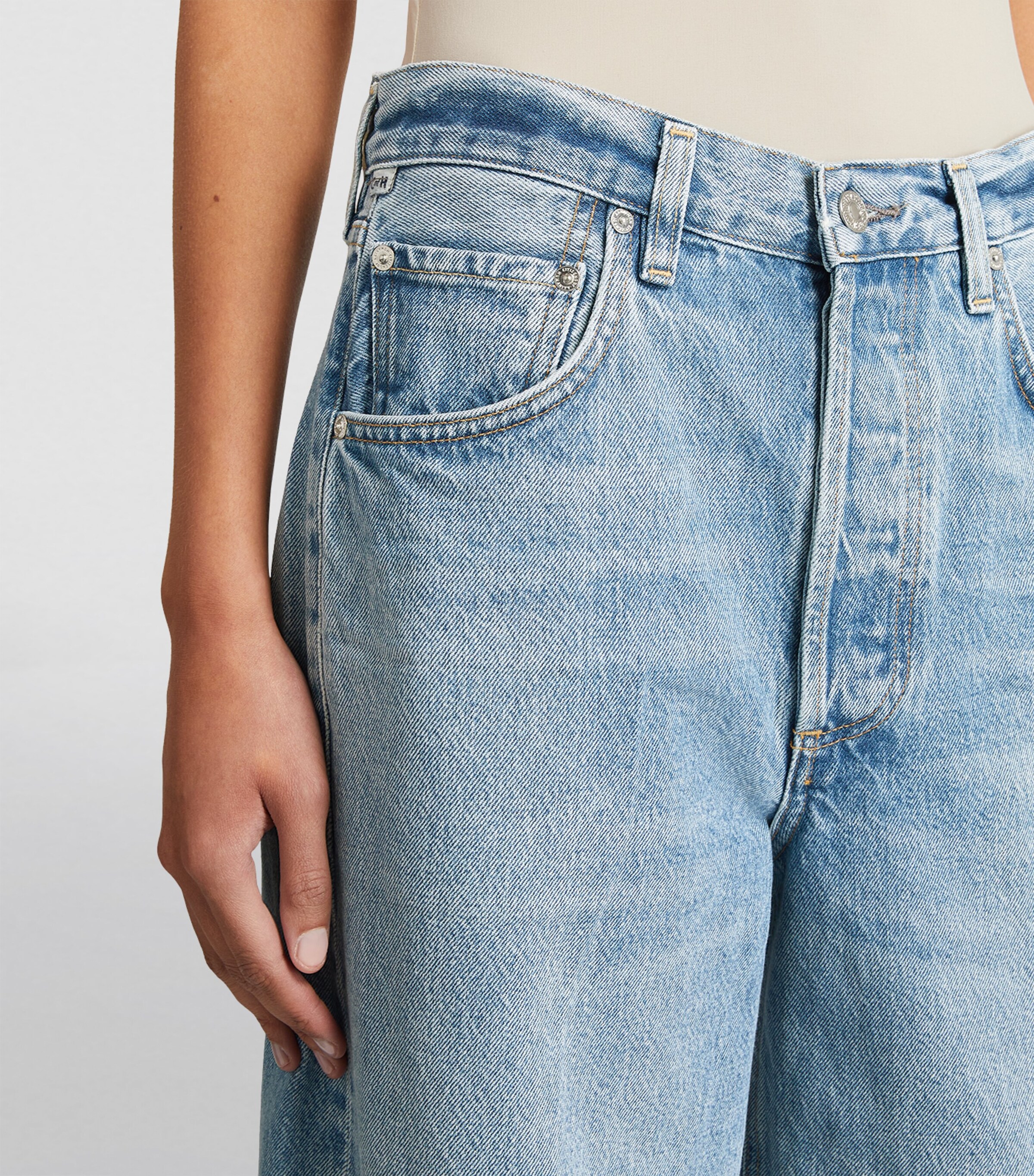 Jean Flare Citizens Of Humanity Kate Taille 28 - Taille Basse Délavé Foncé