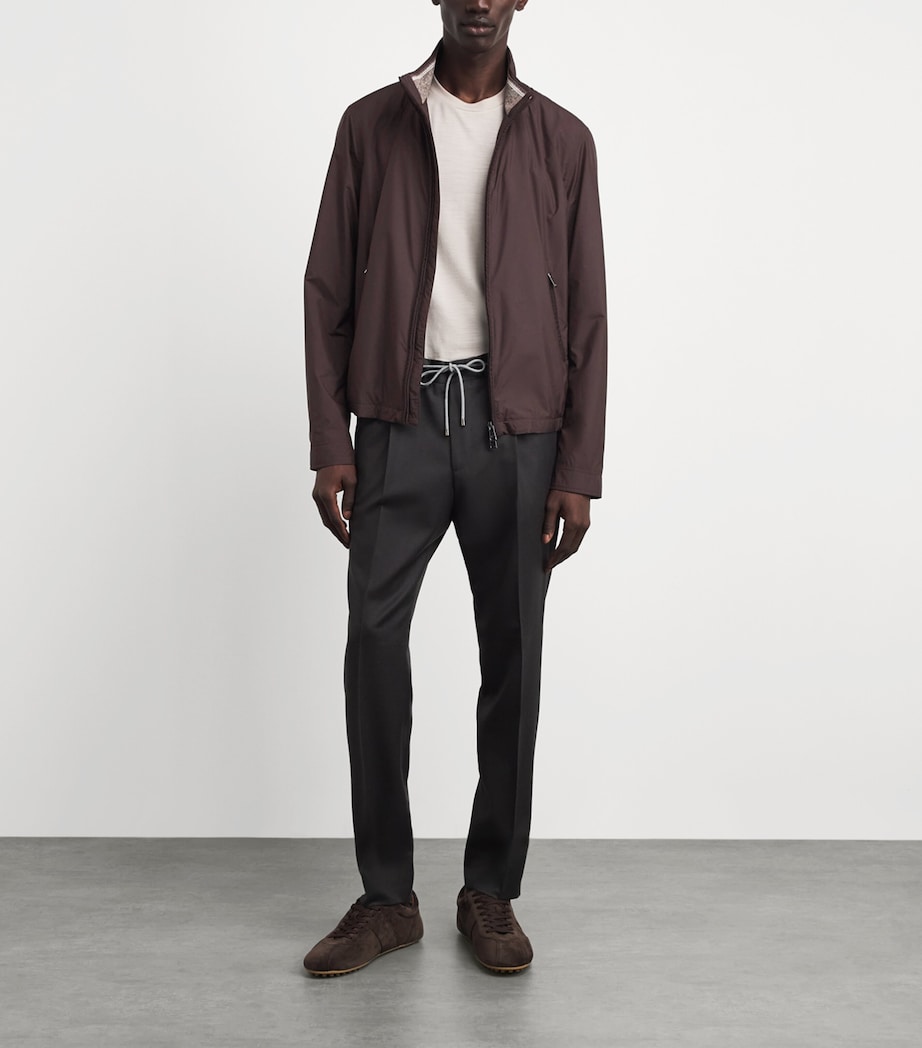 Paul & Shark Mens Technical Jacket Marrone Caffe Image 2