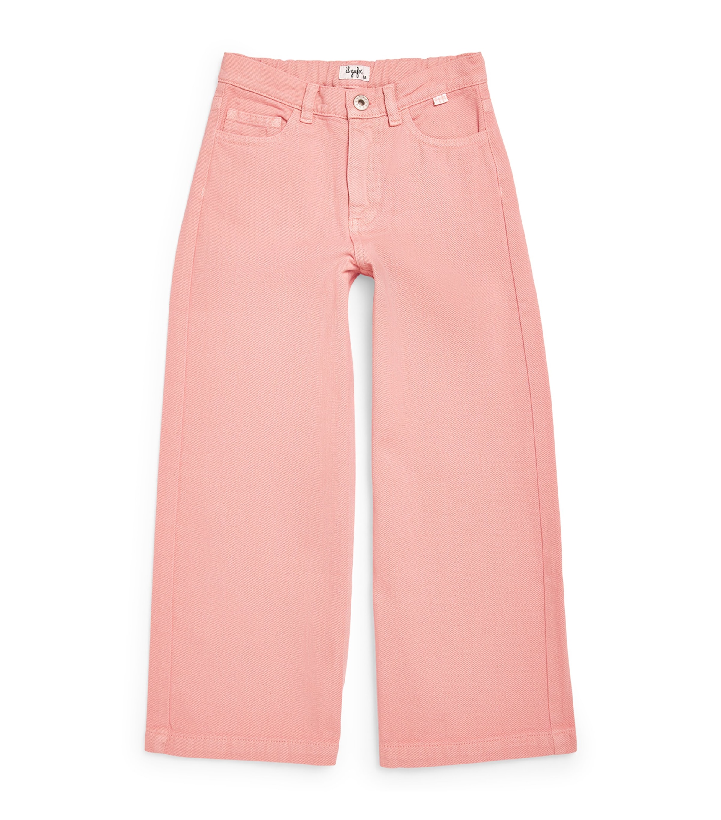 Il Gufo Wide-leg Jeans In Pink