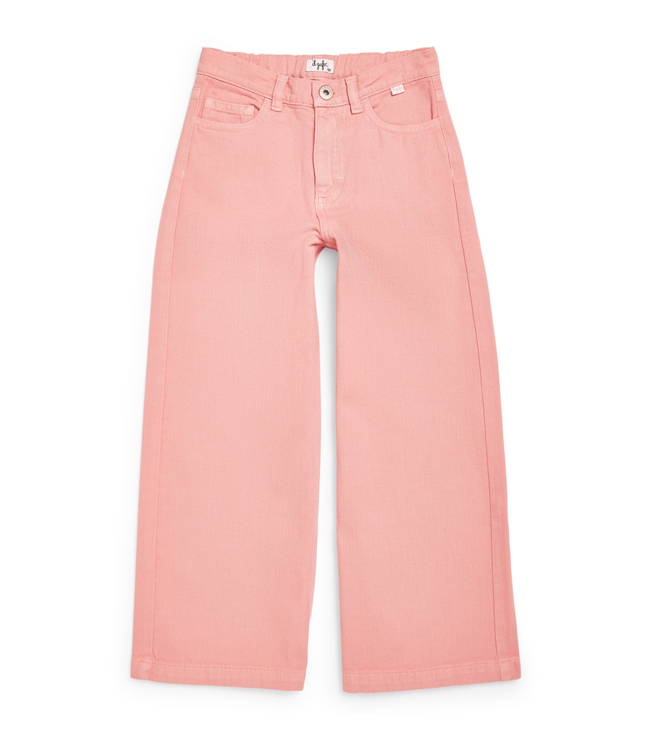 Wide-Leg Jeans (3-12 Years) 320 PINK Image 1