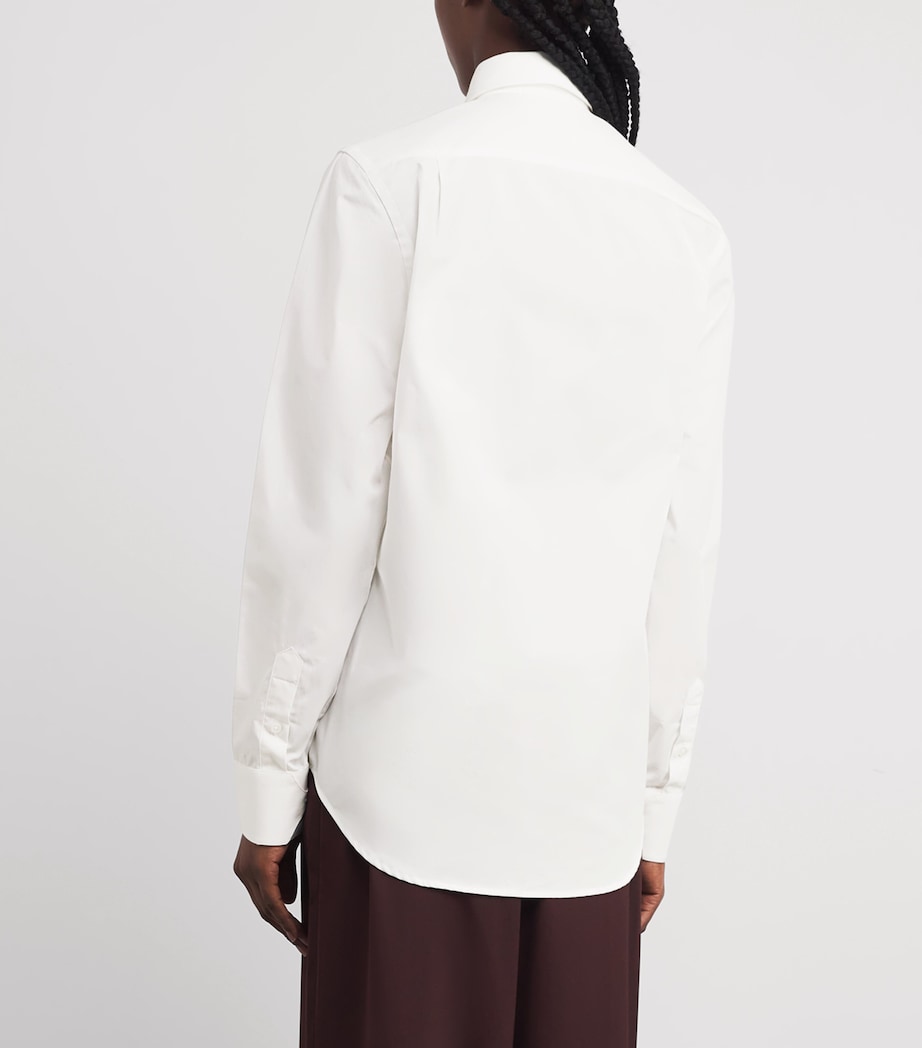 Organic Cotton Dress Shirt WHITE Image 4