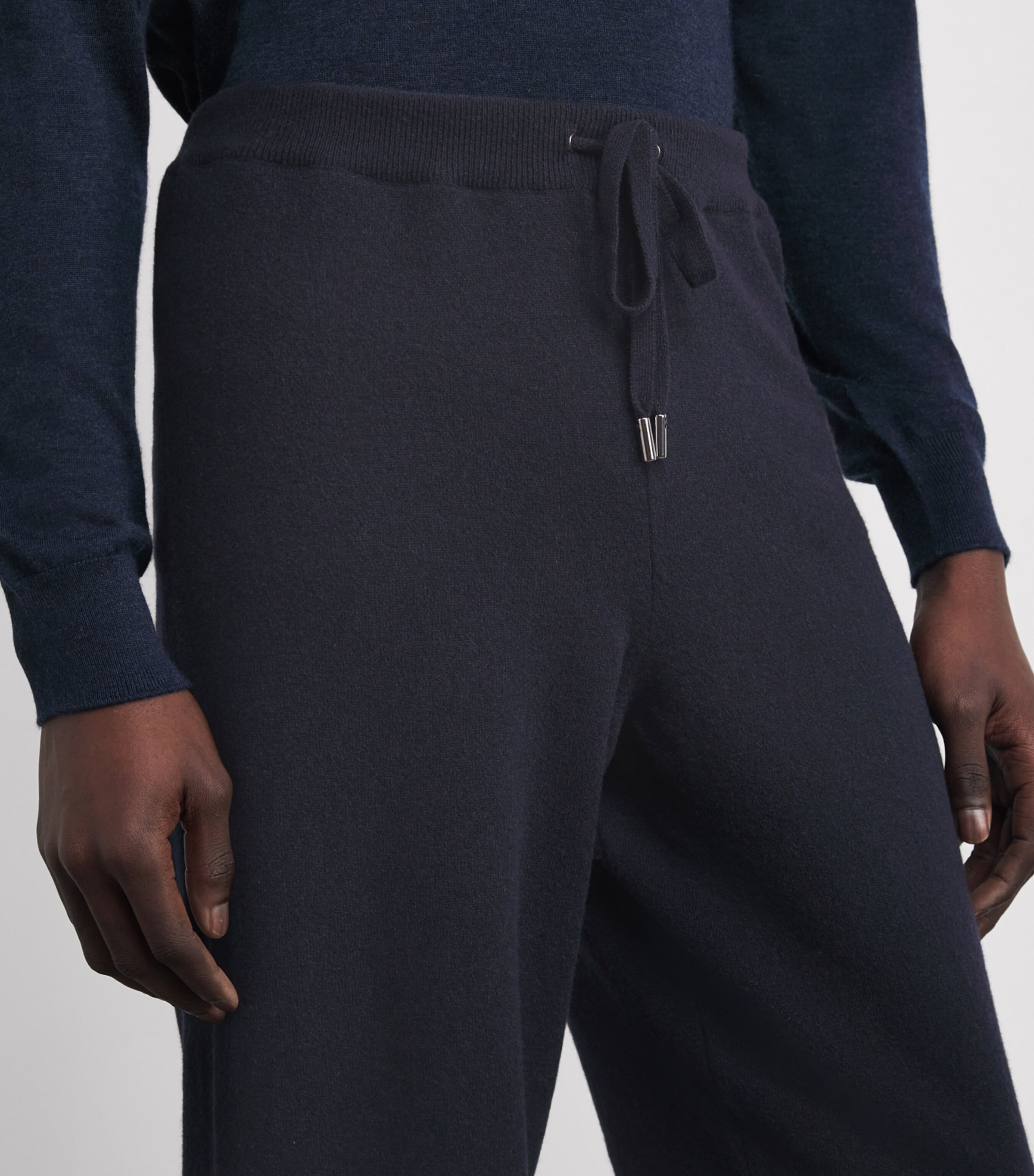 Cashmere Sweatpants JU1664 DARK NAVY Image 6