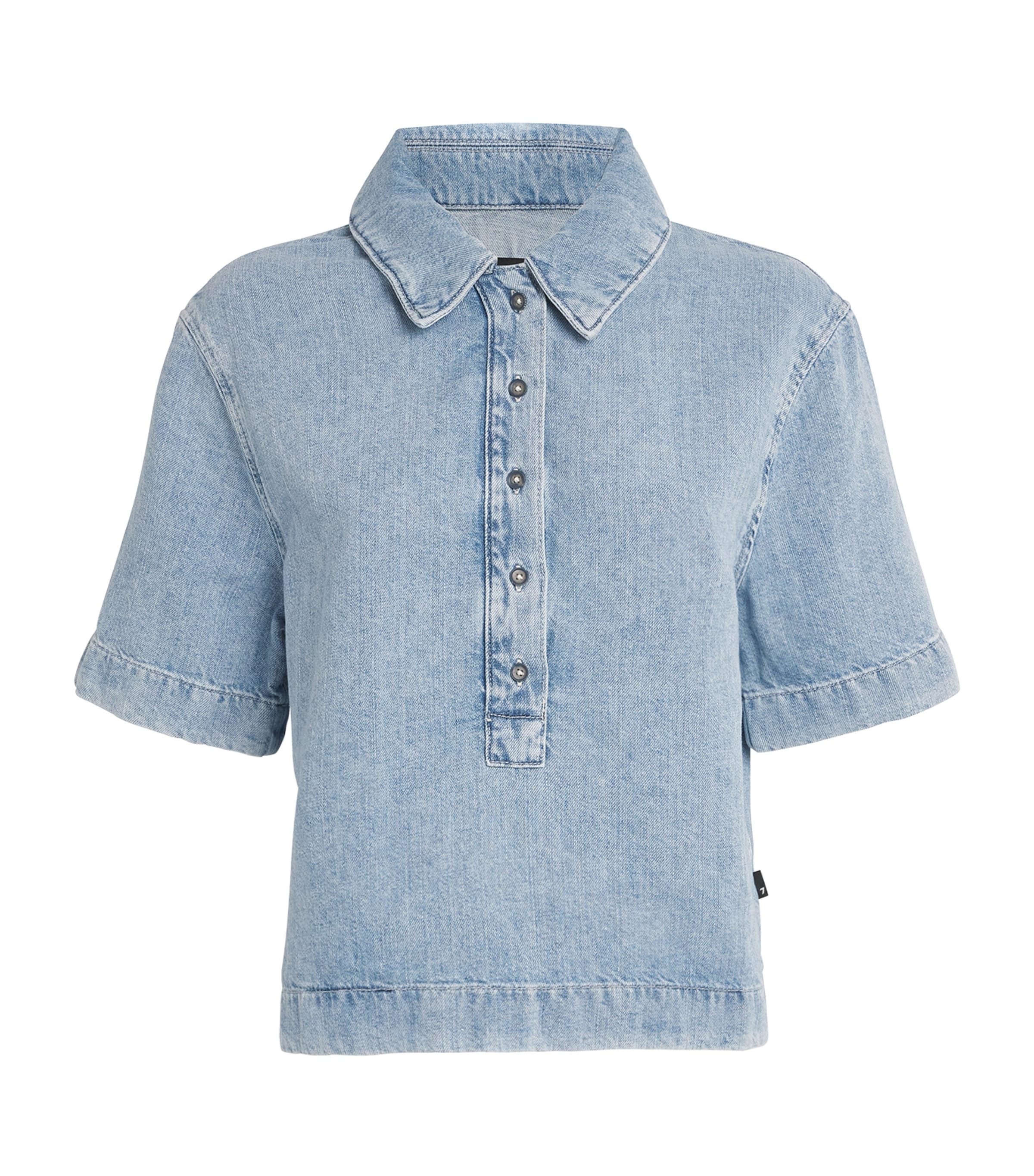 7 For All Mankind Denim Kansas Polo Shirt