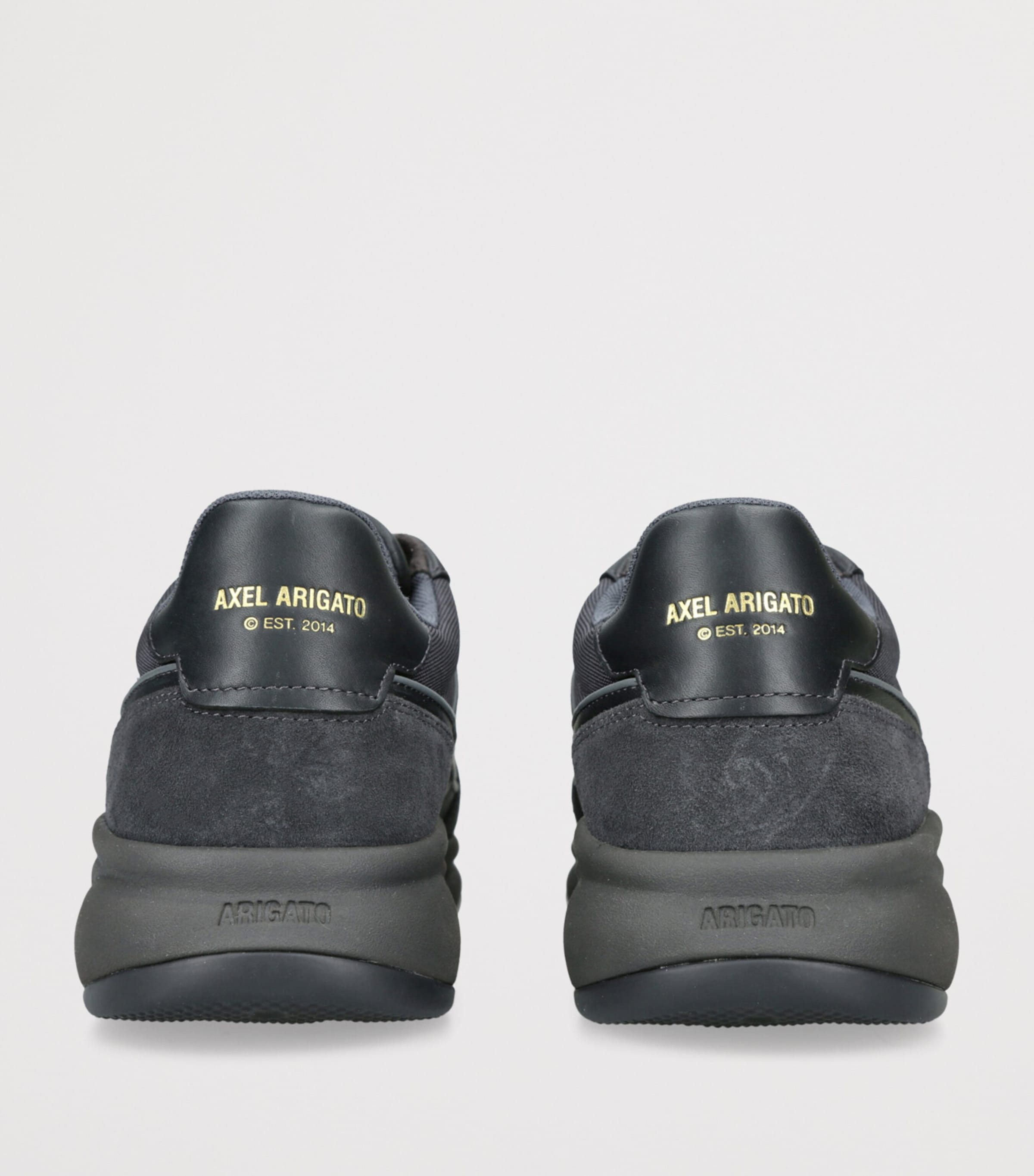 Suede Genesis Neo Runner Sneakers BLACK Image 2