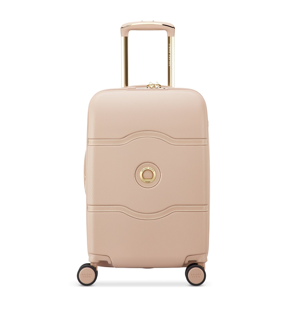 Delsey Chatelet Air 2.0 Hard Cabin Suitcase (55cm) Beige Rose Image 1