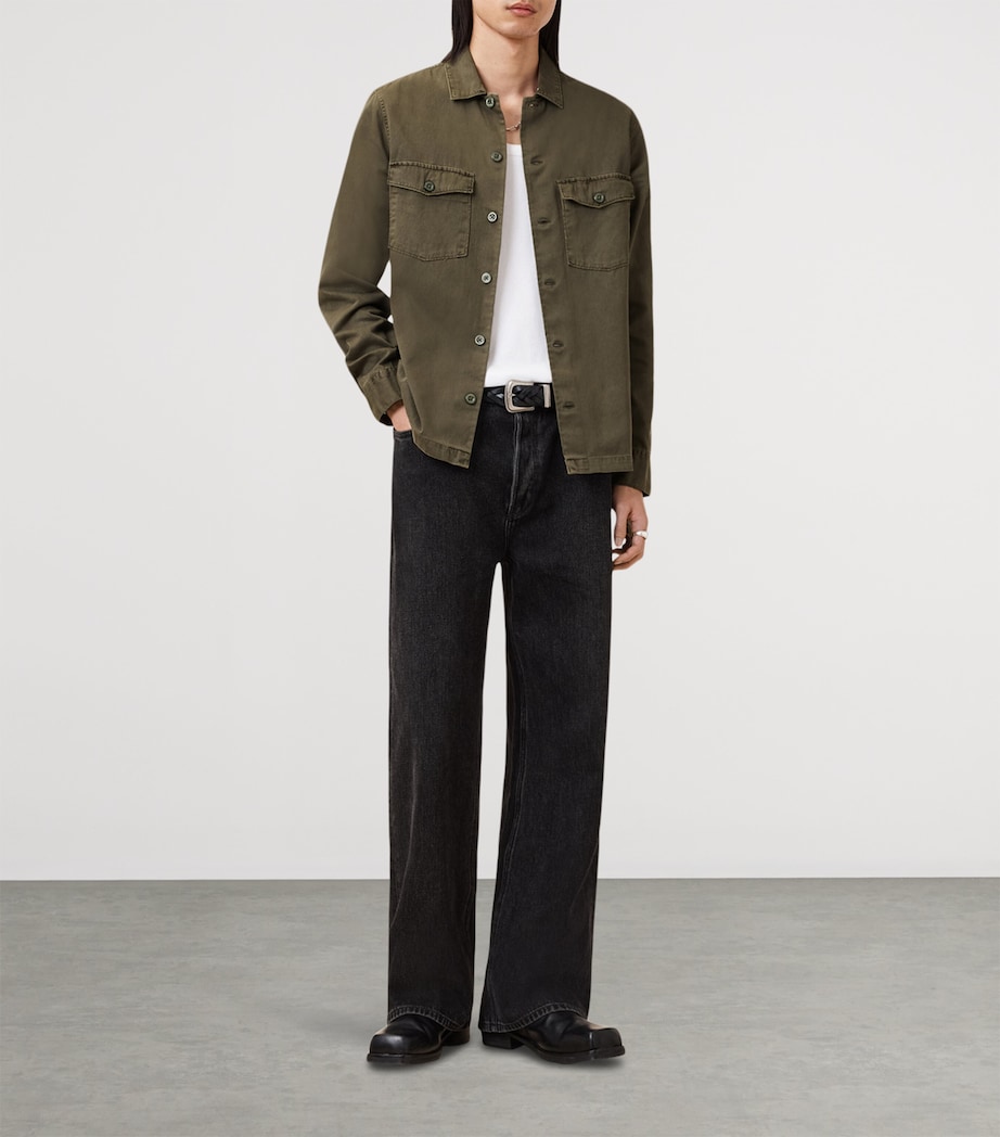 Cotton Spotter Overshirt CARGO GREEN Image 2