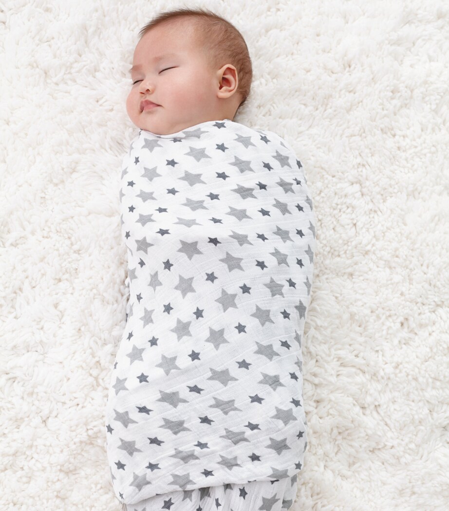 Twinkle Swaddles (Set of 4) GREY Image 8