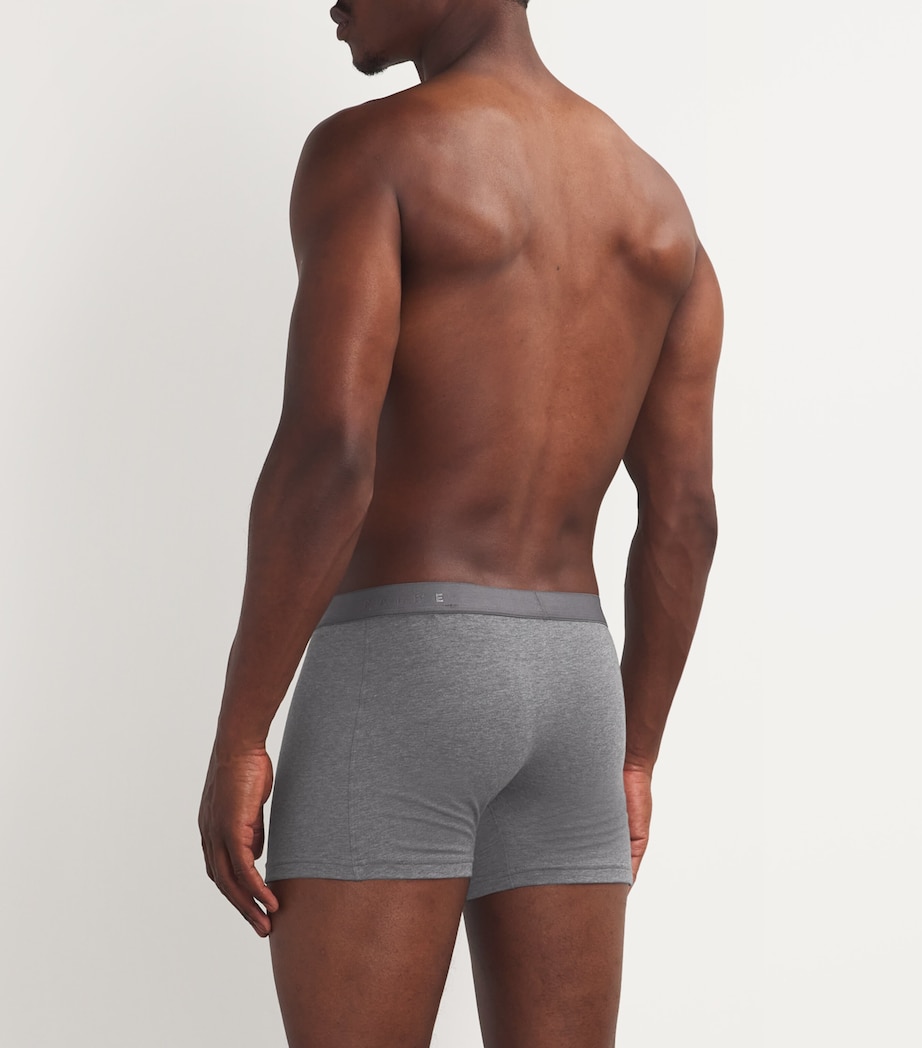 Daily Comfort Boxer Briefs (Pack of 2) 3278/DRK GRY-HEATHER Image 3