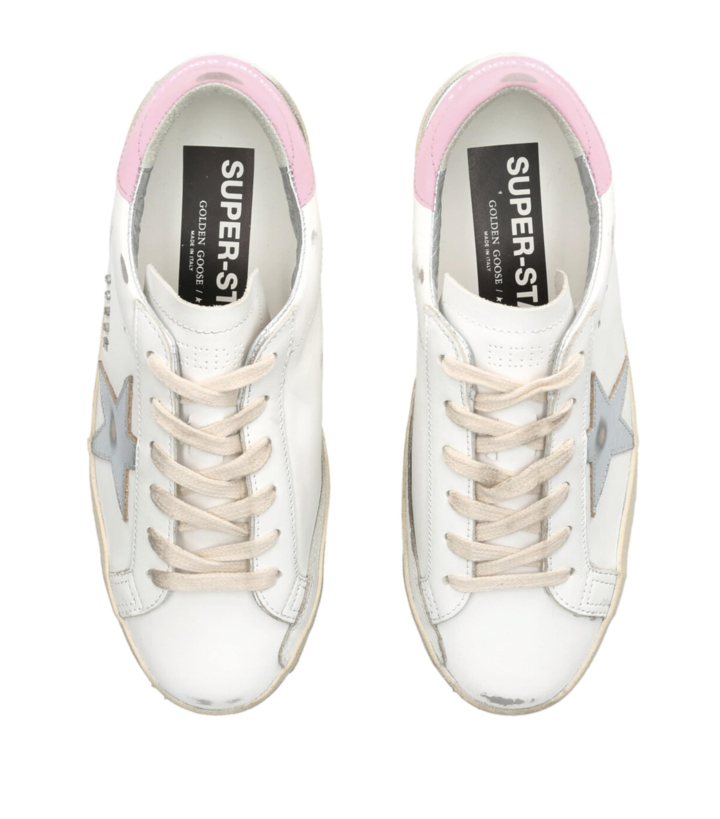 Leather Super-Star Sneakers WHITE/OTH Image 4