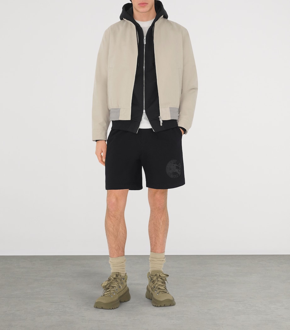 Cotton EKD Shorts BLACK Image 2