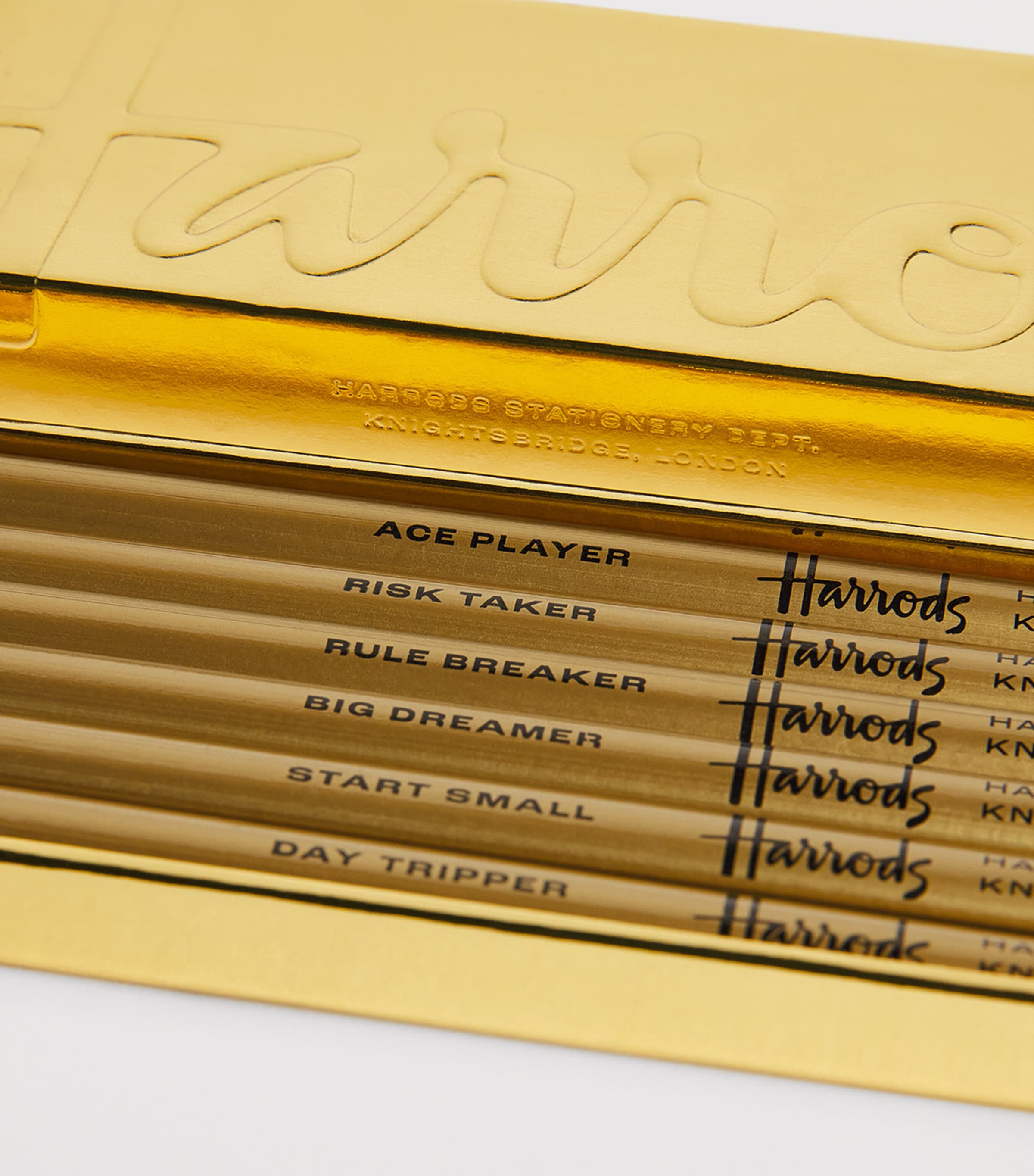 Logo Pencils (Set of 6) GOLD Image 3