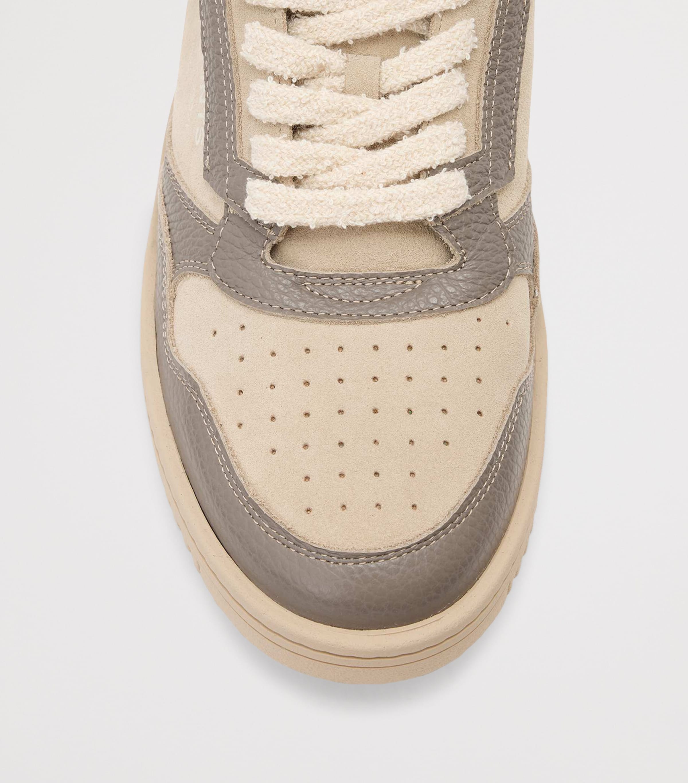 AllSaints Suede Regan Sneakers Grey/beige Image 5