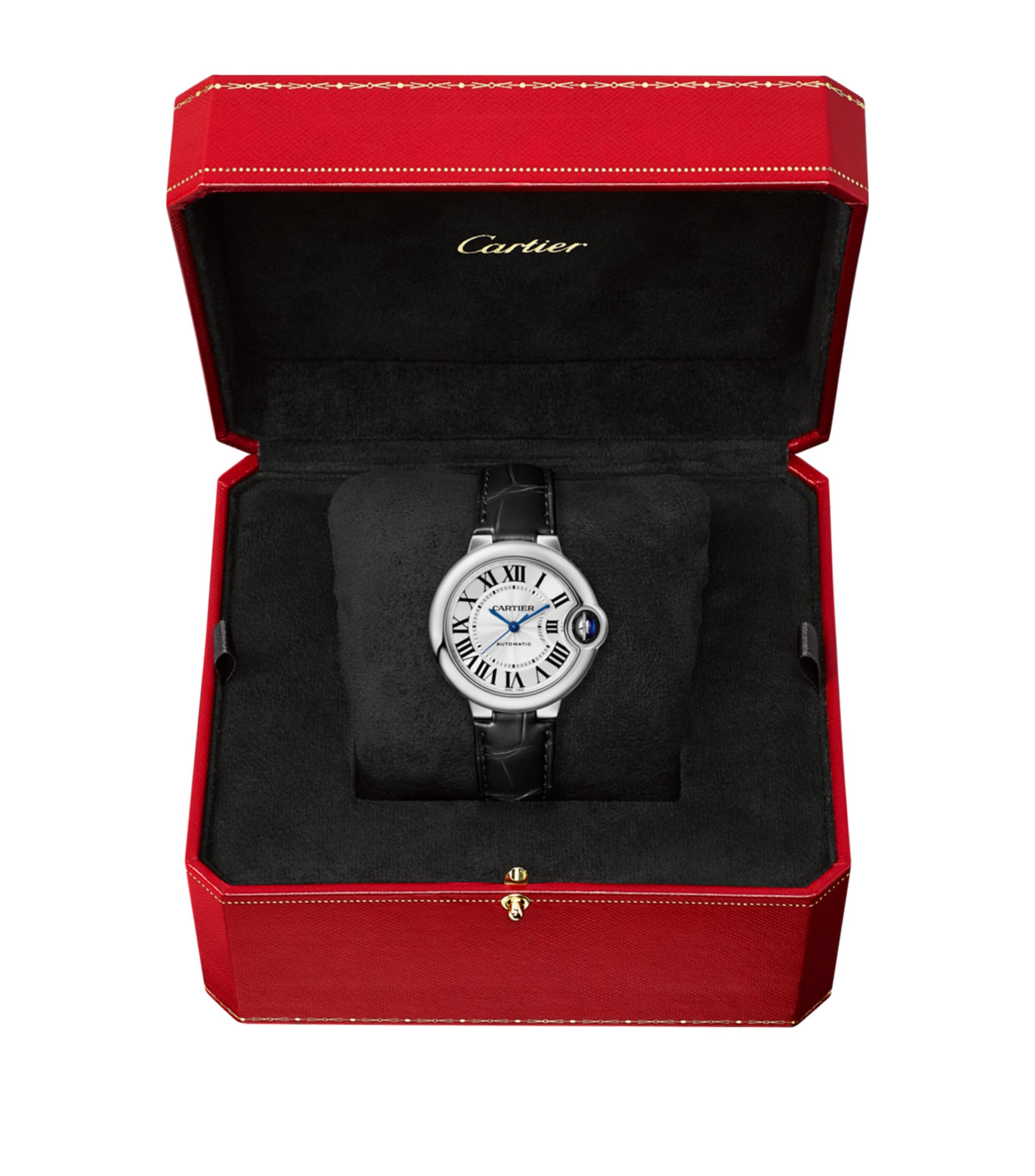 Stainless Steel Ballon Bleu de Cartier Watch 33mm MULTI Image 2