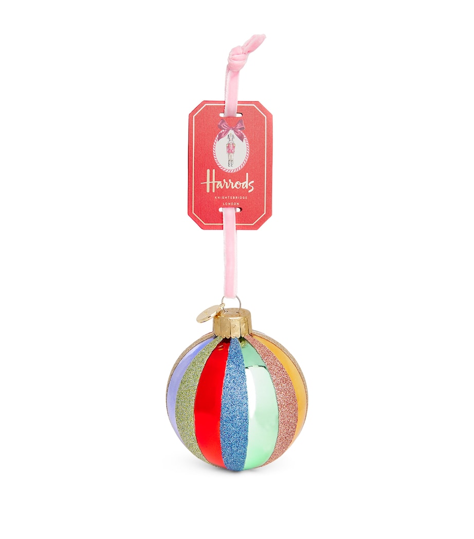 Glass Stripe Bauble MULTI Image 1