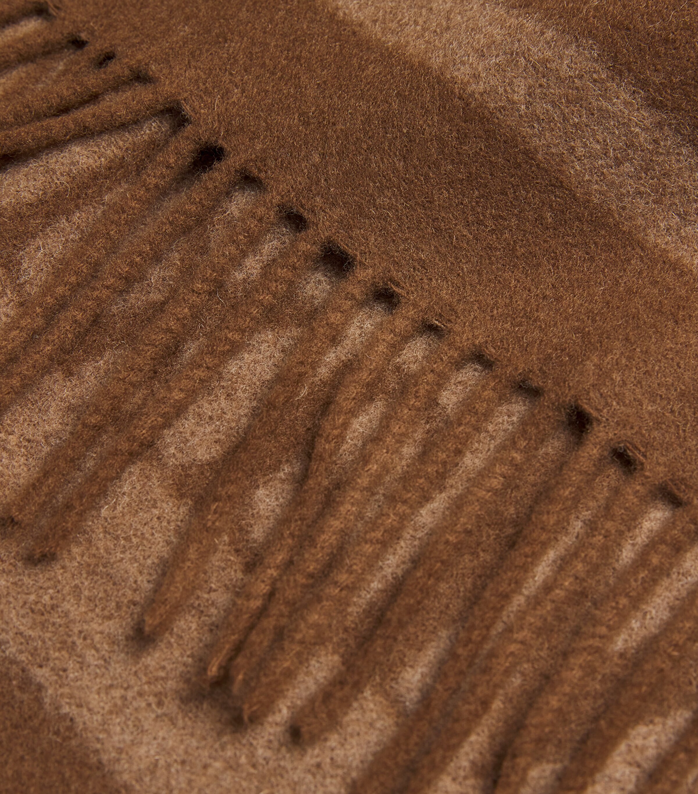 Wool Hilde Wrap Poncho TOBACCO Image 5