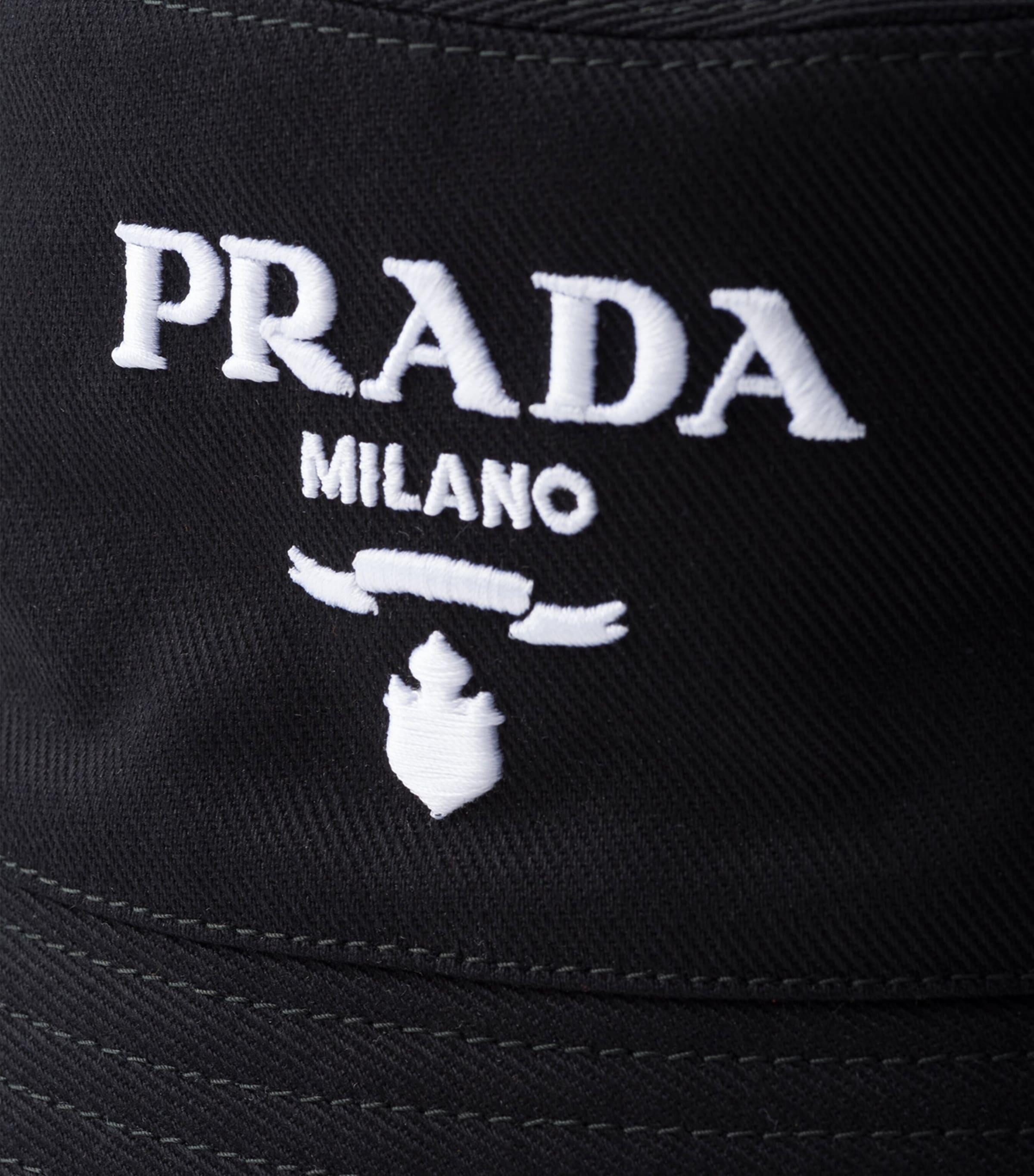 Prada Cotton Drill Bucket Hat Image 3