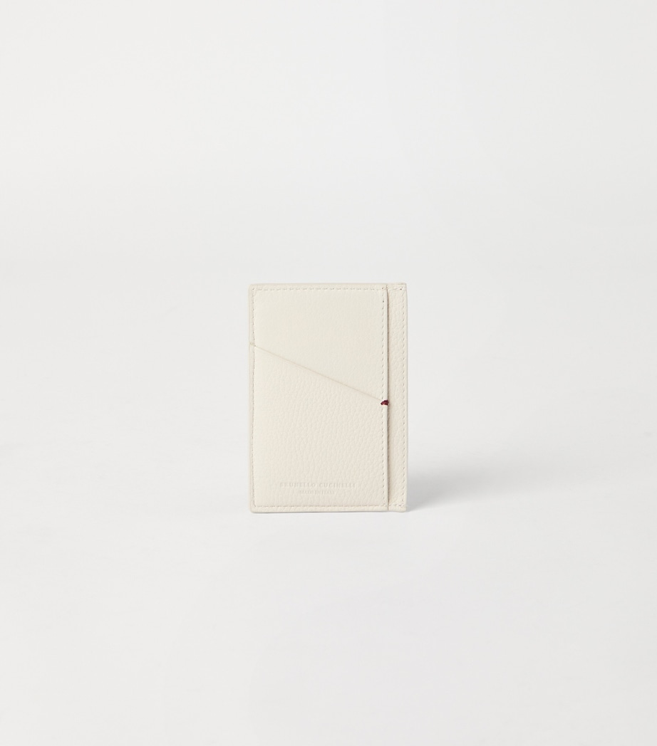 Grained Leather Card Holder C7208 Image 3