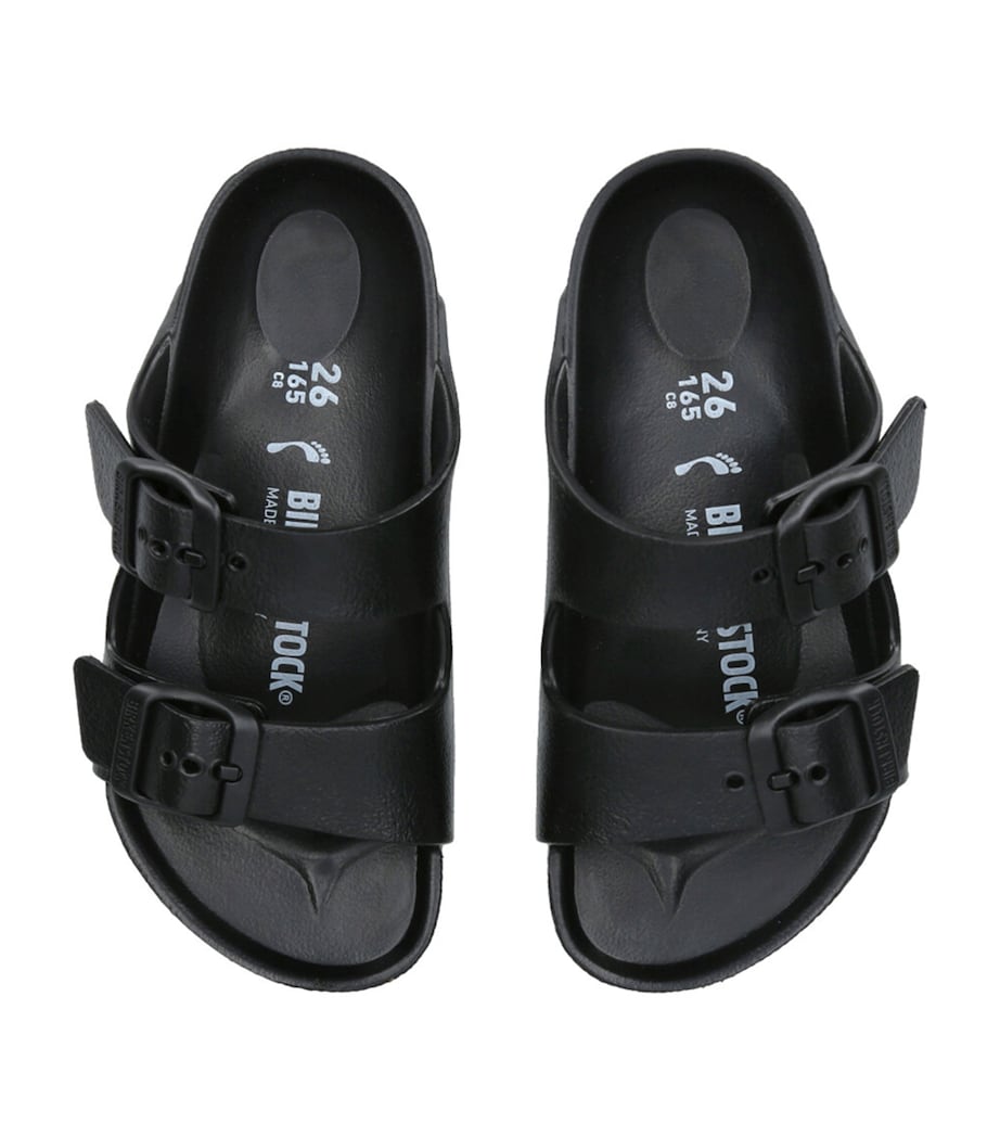 Birkenstock Leather Arizona EVA Sandals Black Image 4
