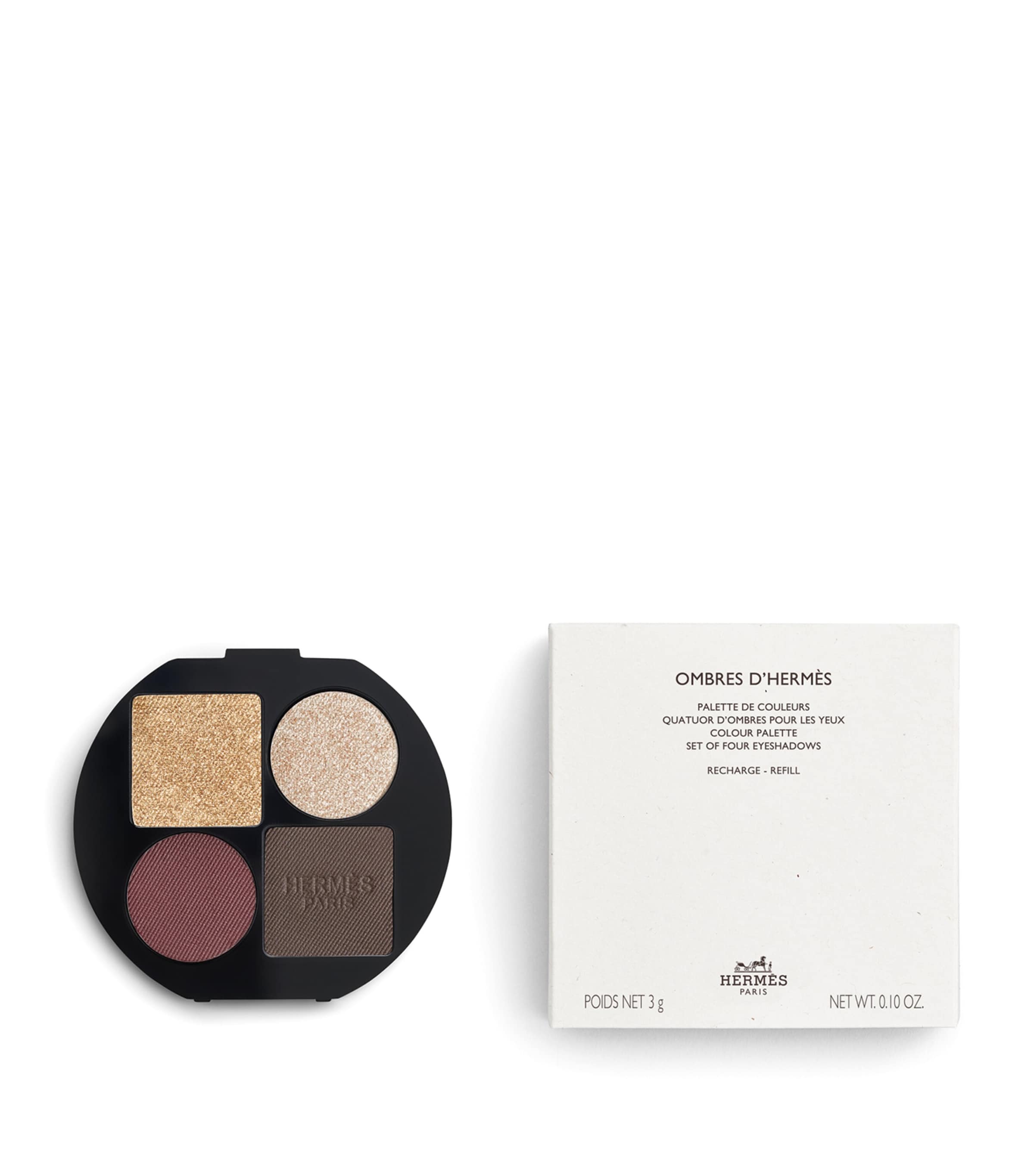 HERMÈS Ombres d'Hermès Eyeshadow Quartet Refill | Make-up | Eyes | Eyeshadow Palettes | Designers | HERMÈS