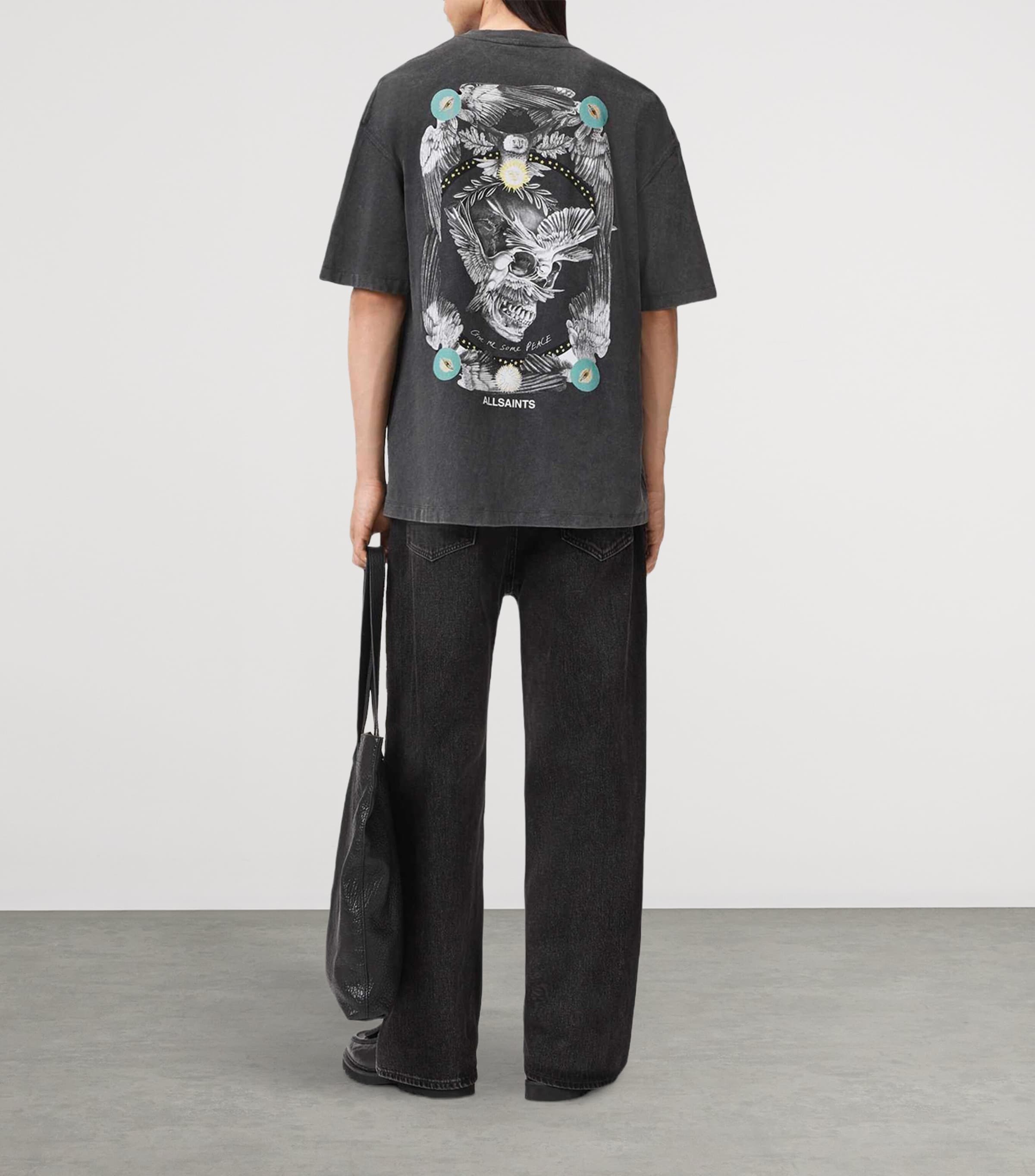 Organic Cotton Mysteries T-Shirt WASHED BLACK Image 4