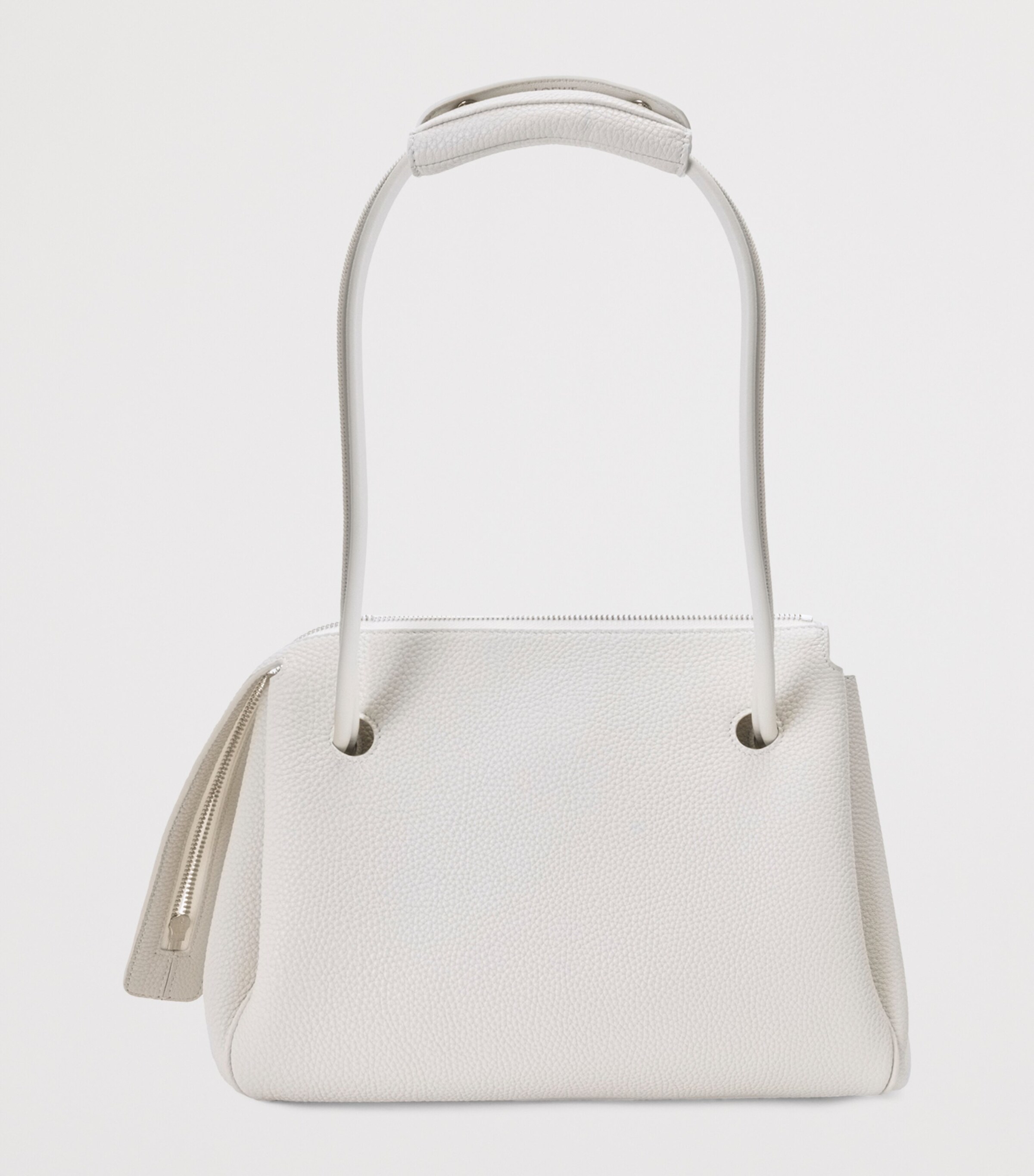 LOEWE Medium Calfskin Madrid Shoulder Bag Soft White Image 5