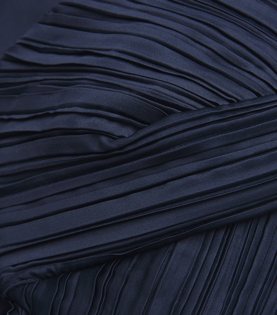 Plissé Kaitlin Crop Top DEEP LAKE Image 5