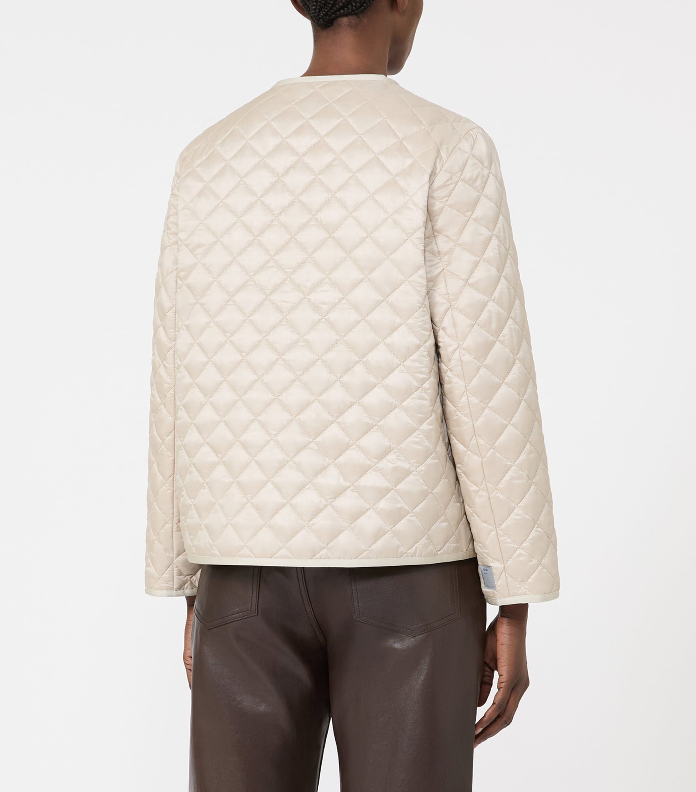 Cameluxe Quilted Jacket NATURAL Image 4