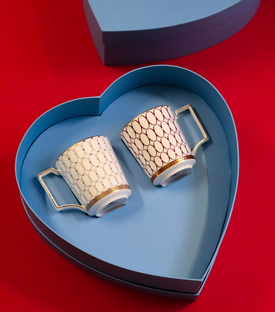 Renaissance Grey Mugs (Set of 2) MULTI Image 3